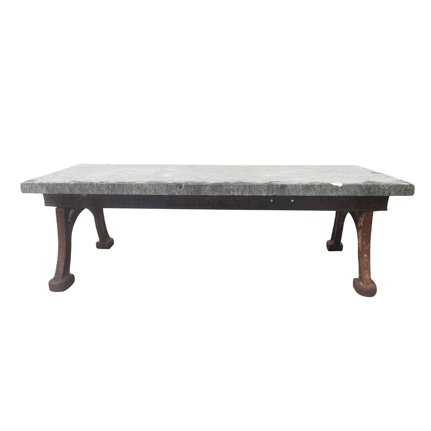 20th Century French Industrial Cast-Iron Coffee Table – Antique Garden Table