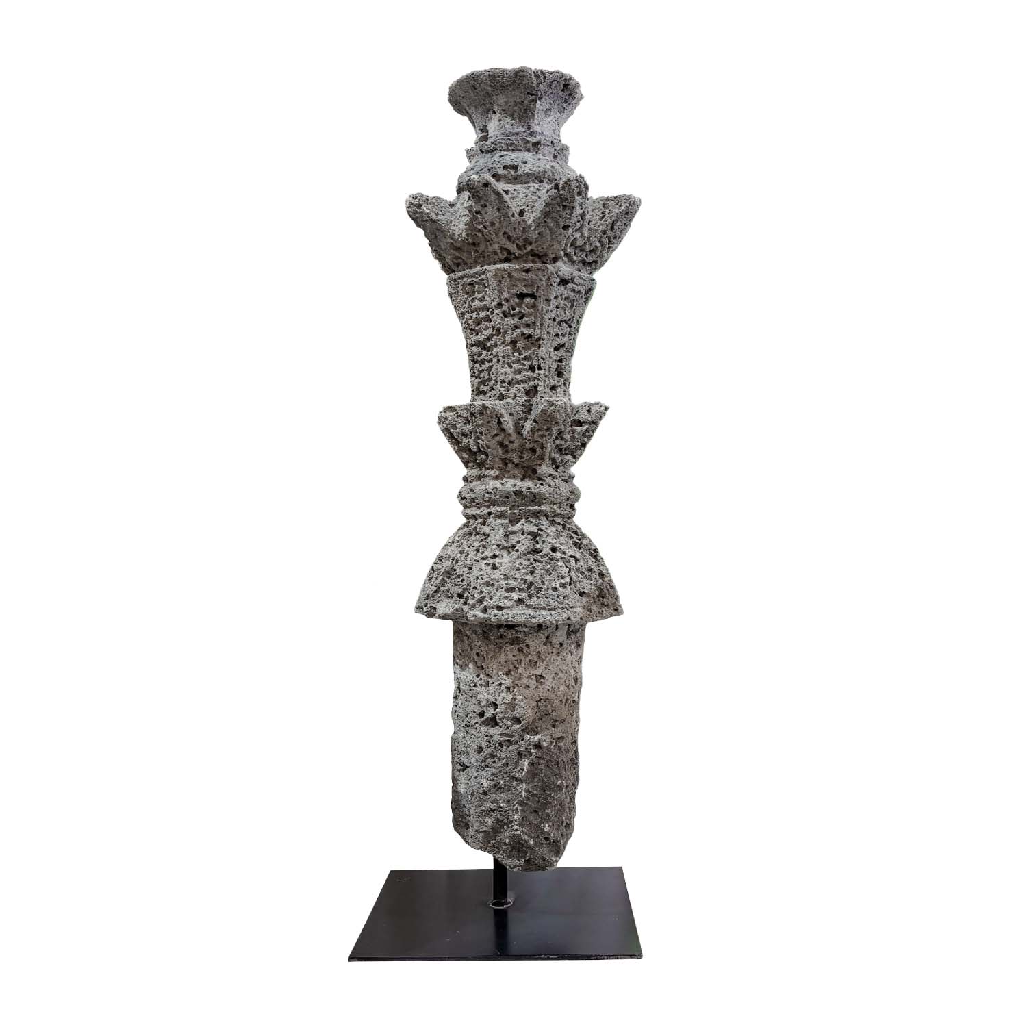 19th Century Ancient Gothic Stone Relic from Amiens Cathedral