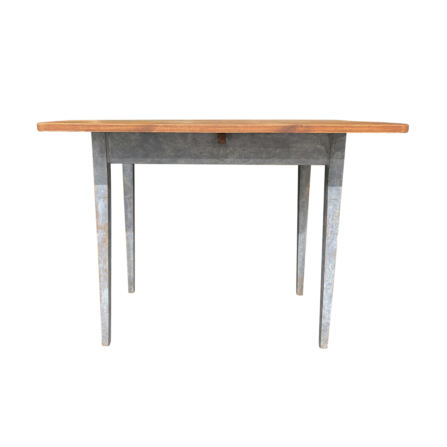 19th Century Swedish Gustavian Pinewood Drop Leaf Table – Antique Kitchen Table