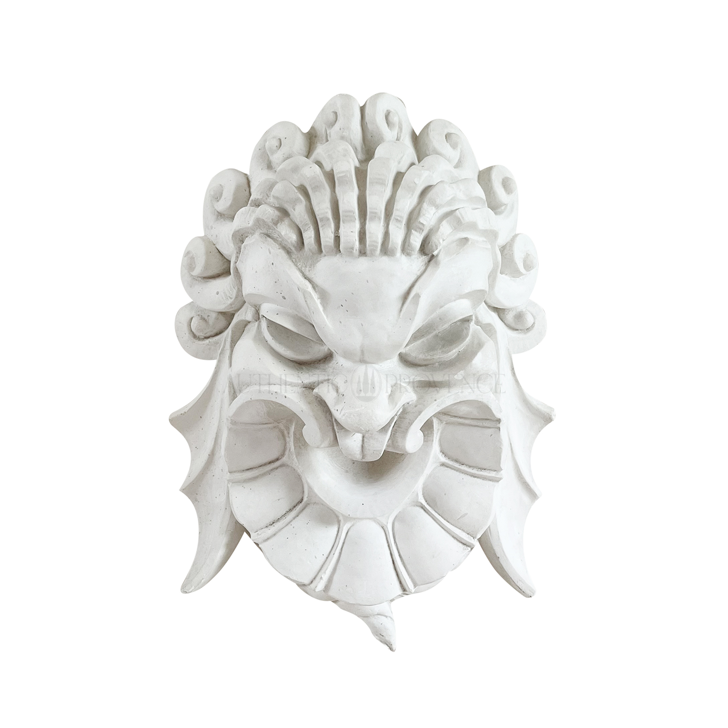 Grotesque Mask in Plaster