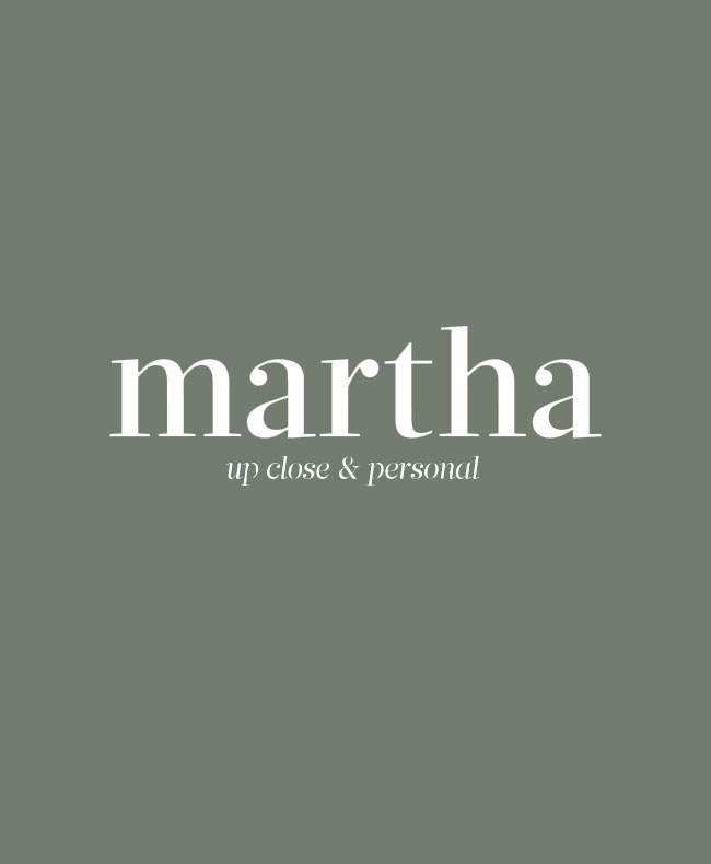 The Martha Blog