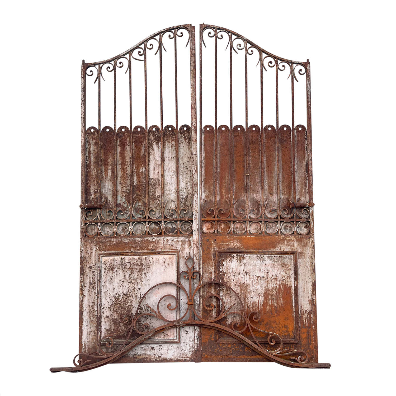 French Double Garden Door Gate 1900th C.