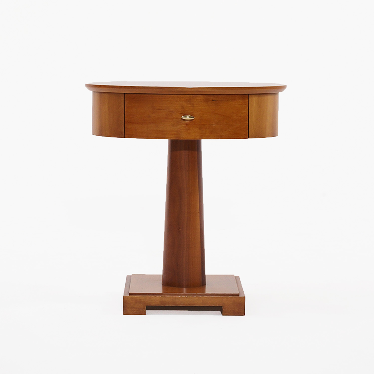 19th – 20th Century Swedish Cherrywood Bedside Table by Mobile Fresno Living