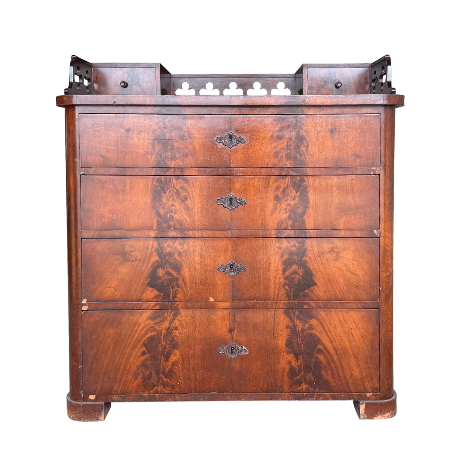 19th Century Swedish Gustavian Mahogany Writing Agency – Antique Cabinet