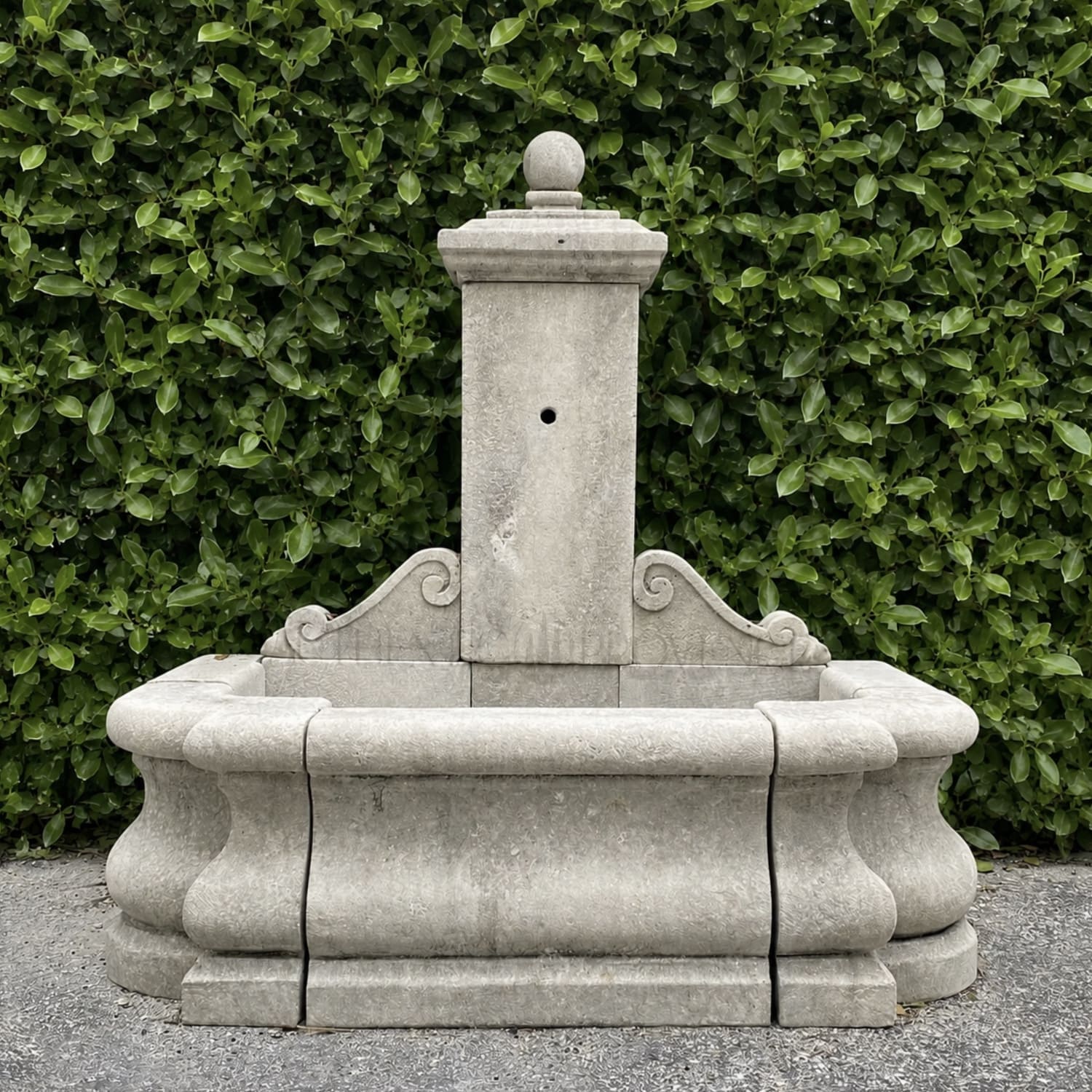 Limestone Wall Fountain Ault