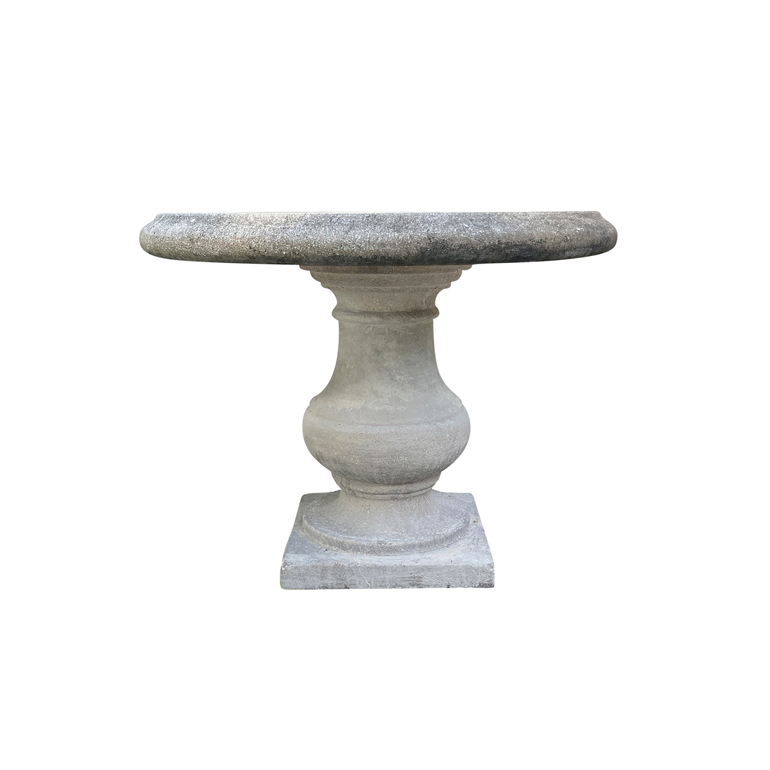 Small Limestone Baluster Table