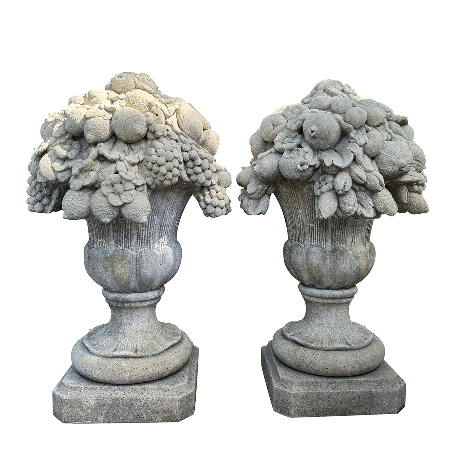 Pair of Fruit Finials Indres