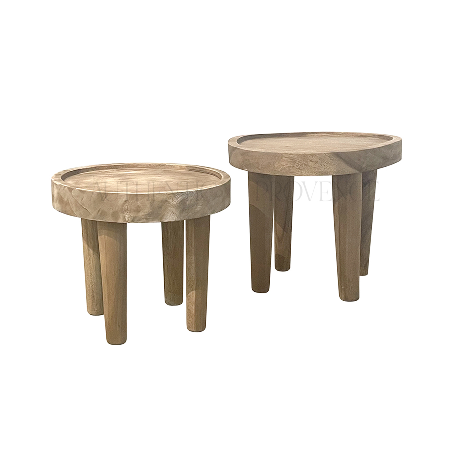 Tropical Wood Low Tables