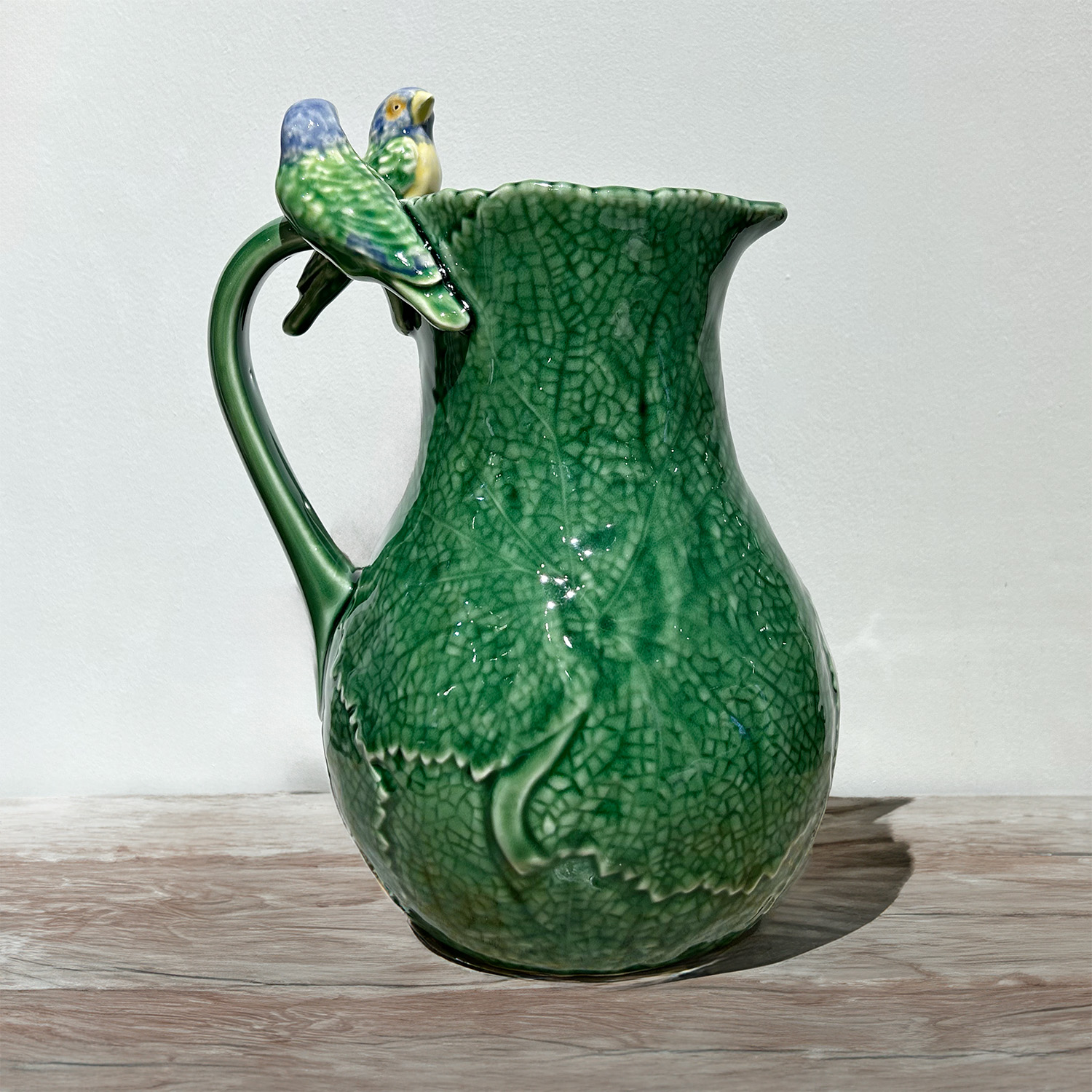 Pitcher with Birds