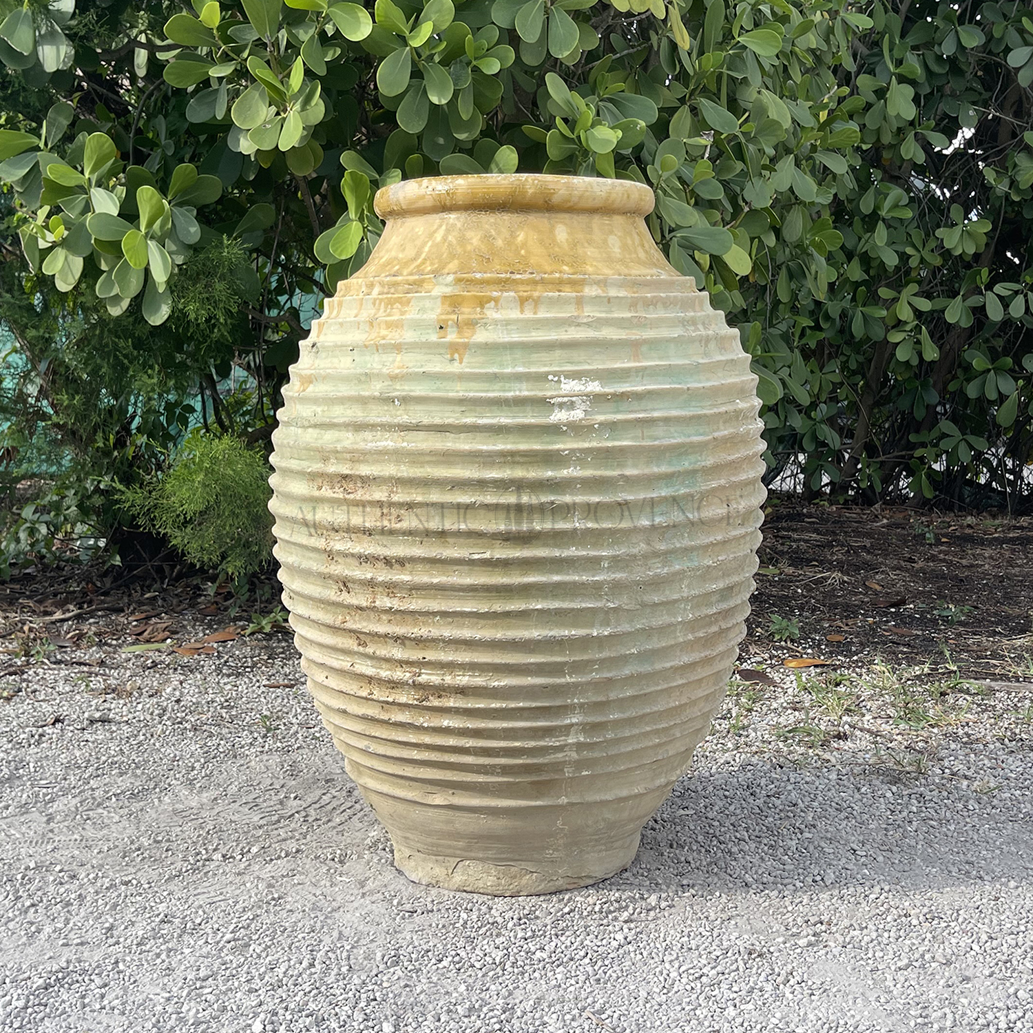 Antique Mediterranean Rustic Garden Jar