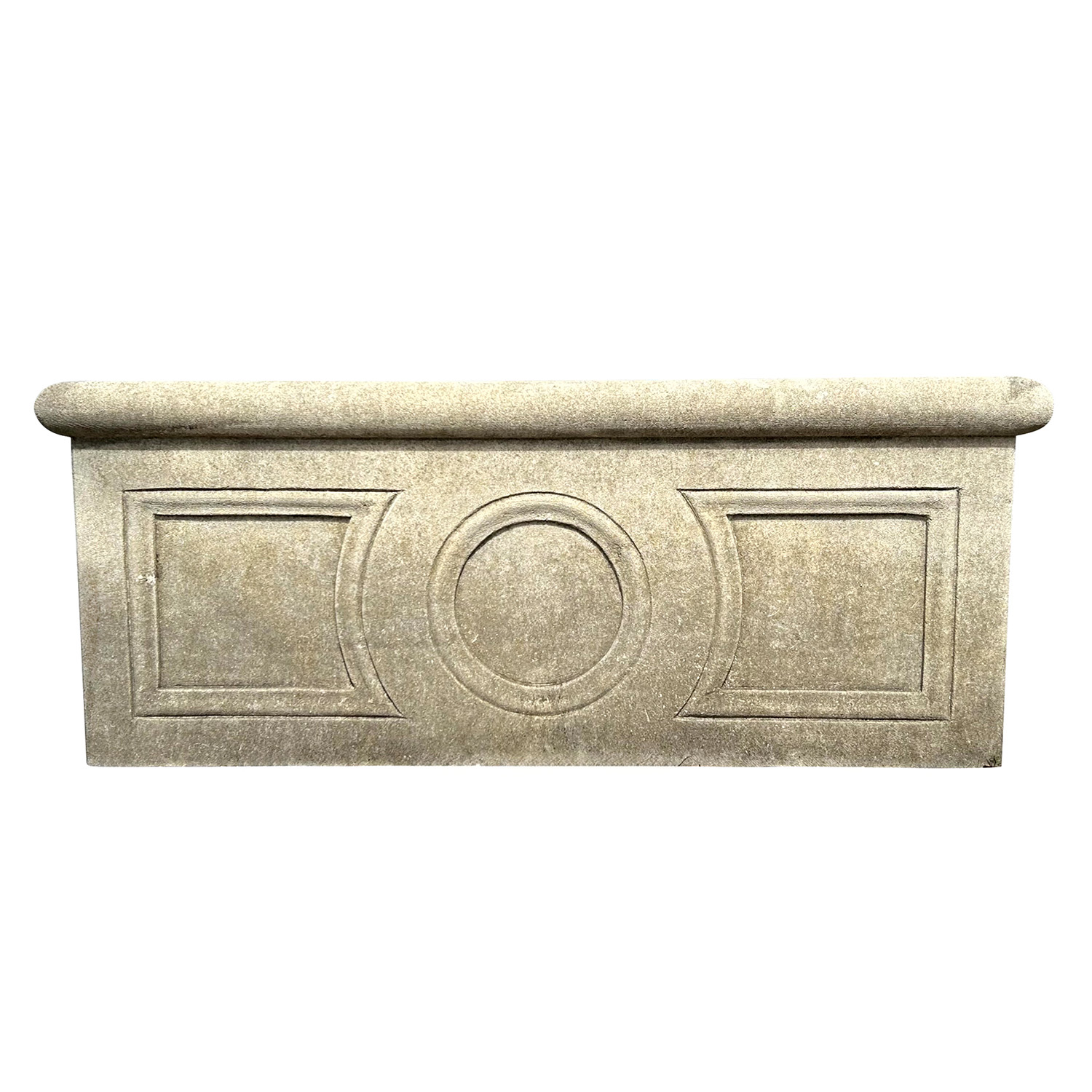 Large Italian Garden Trough in Hand Carved Limestone