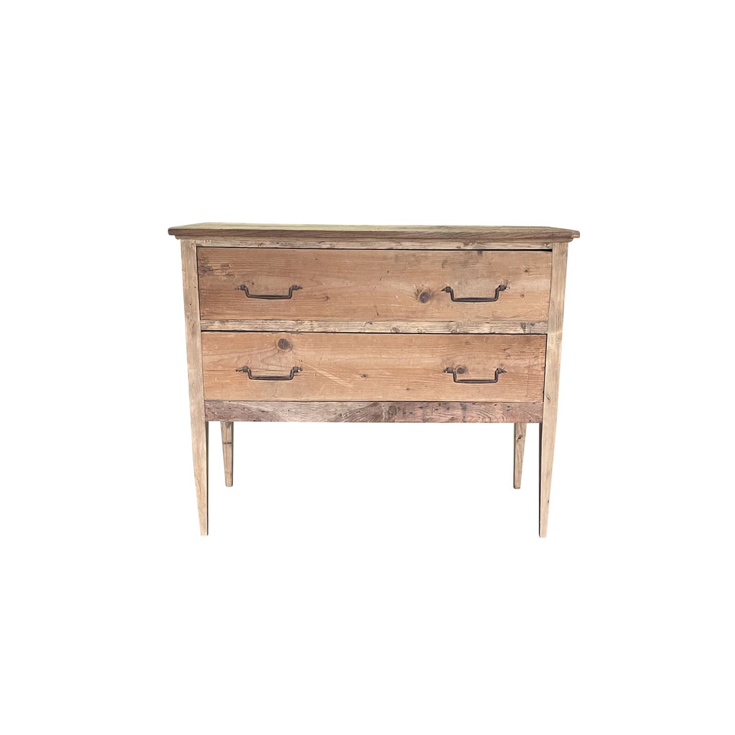 18th Century French Provencal Pinewood Commode – Single Antique Chest of Drawers