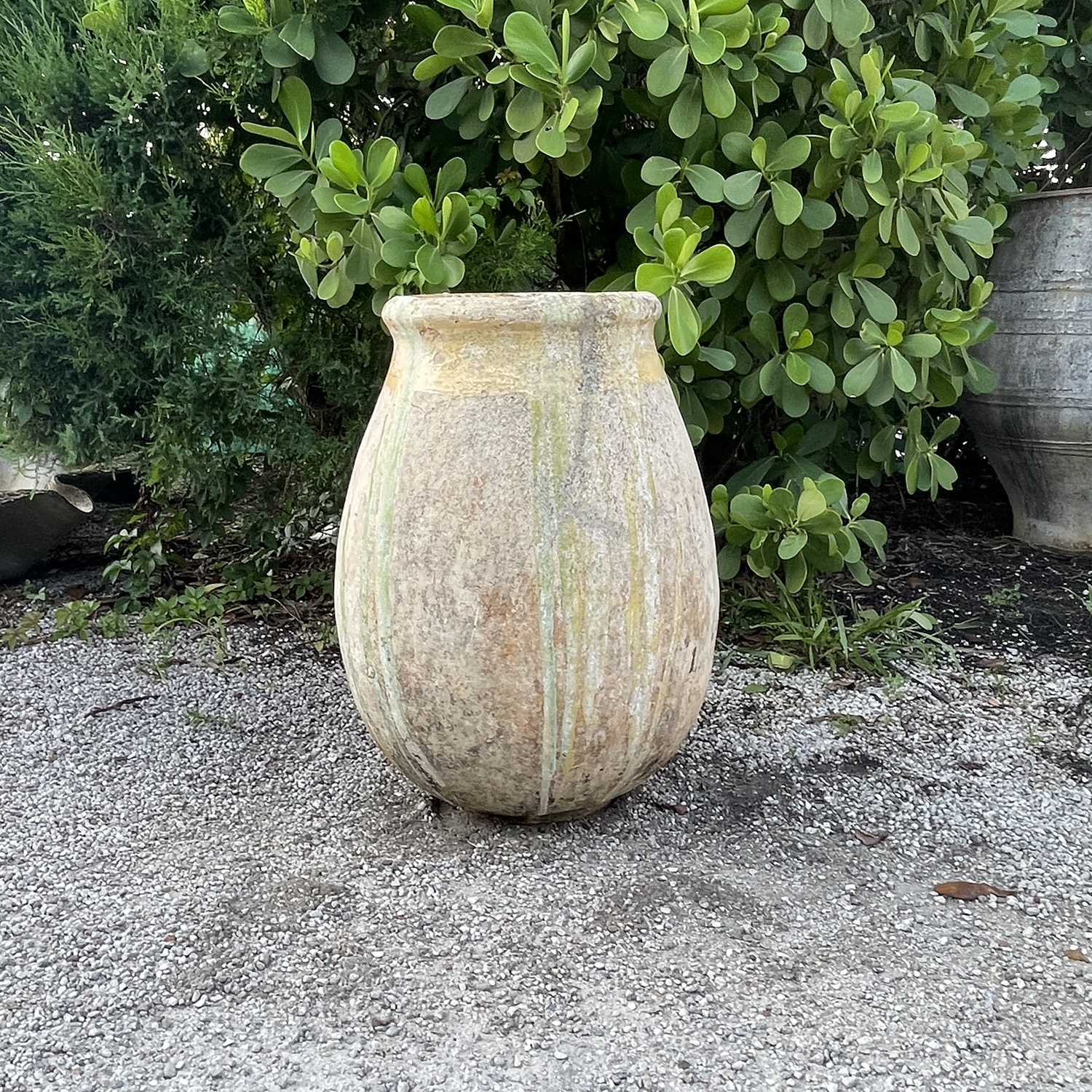 Terracotta Biot Olive Jar 19th Century from Provence