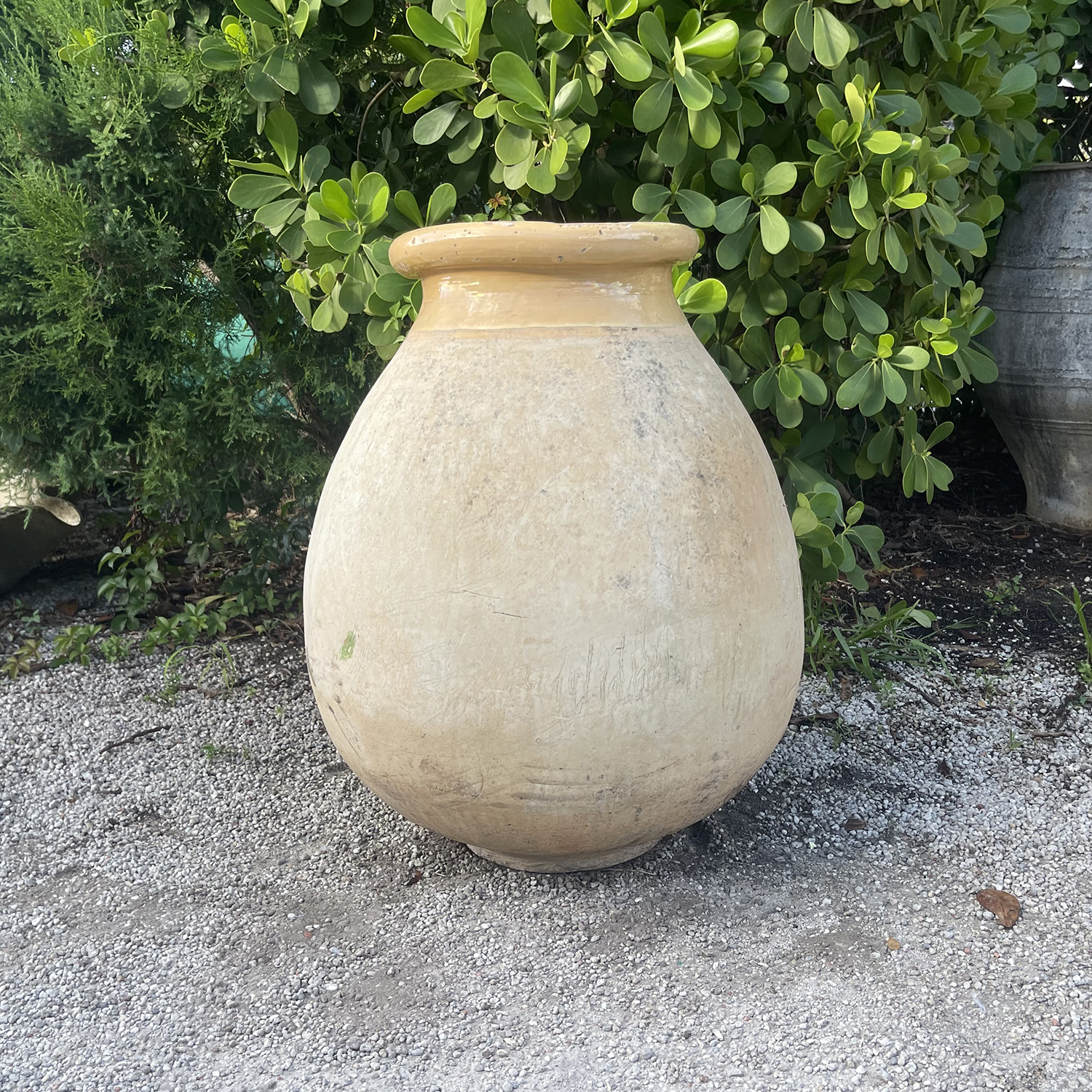 19th century Biot Olive Jar in Earthenware from Provence
