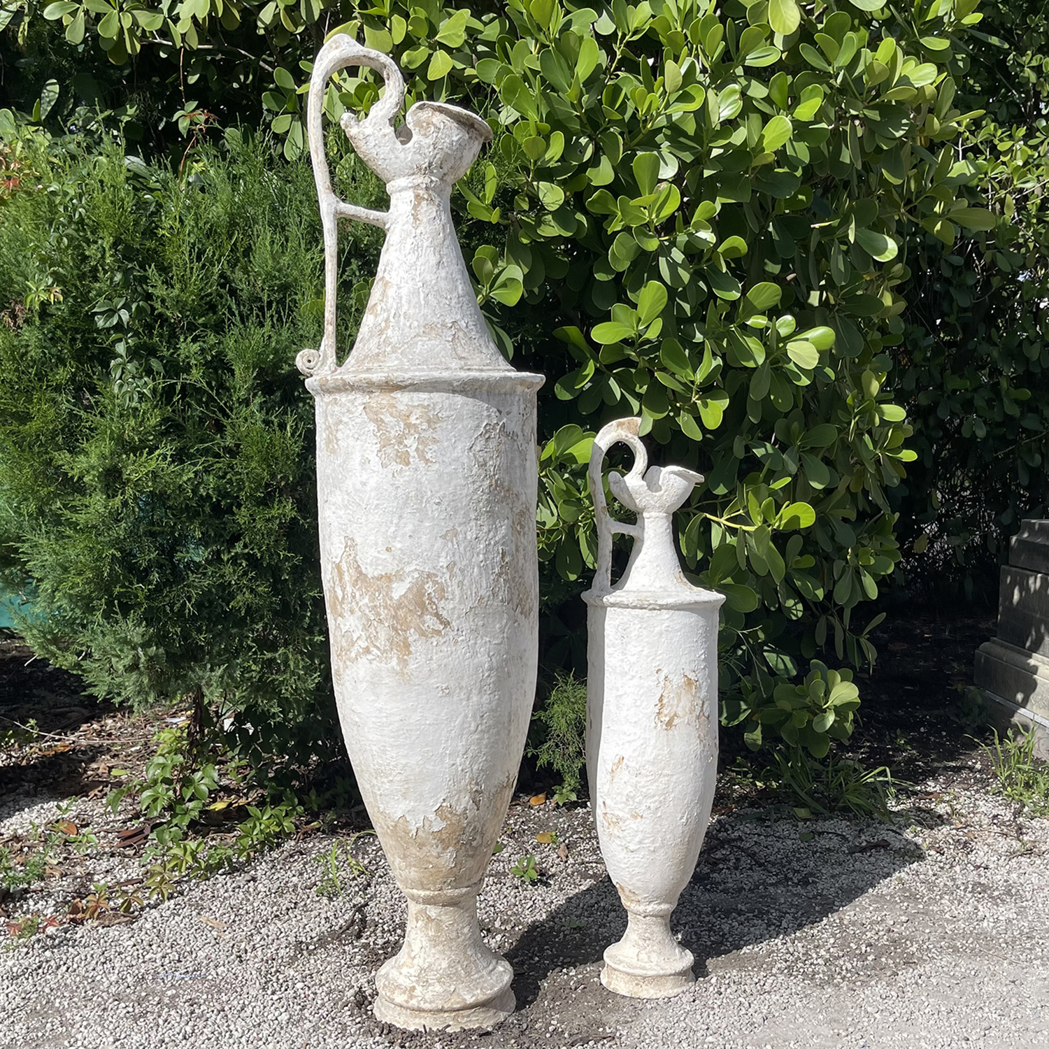 A Pair of Antique Greek Amphora Vases