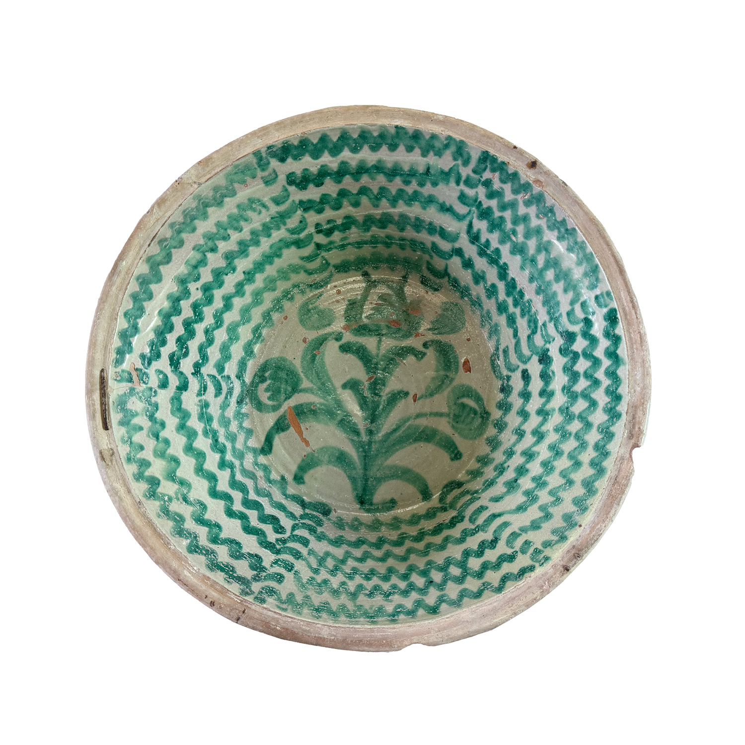 18th Century Granada Lebrillo Bowl