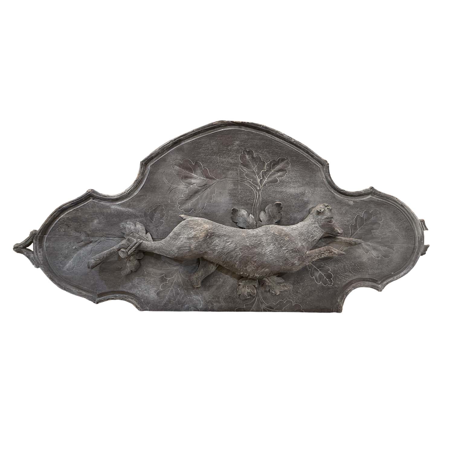 Pair of Early 20th Century French Wall Relief in Wood