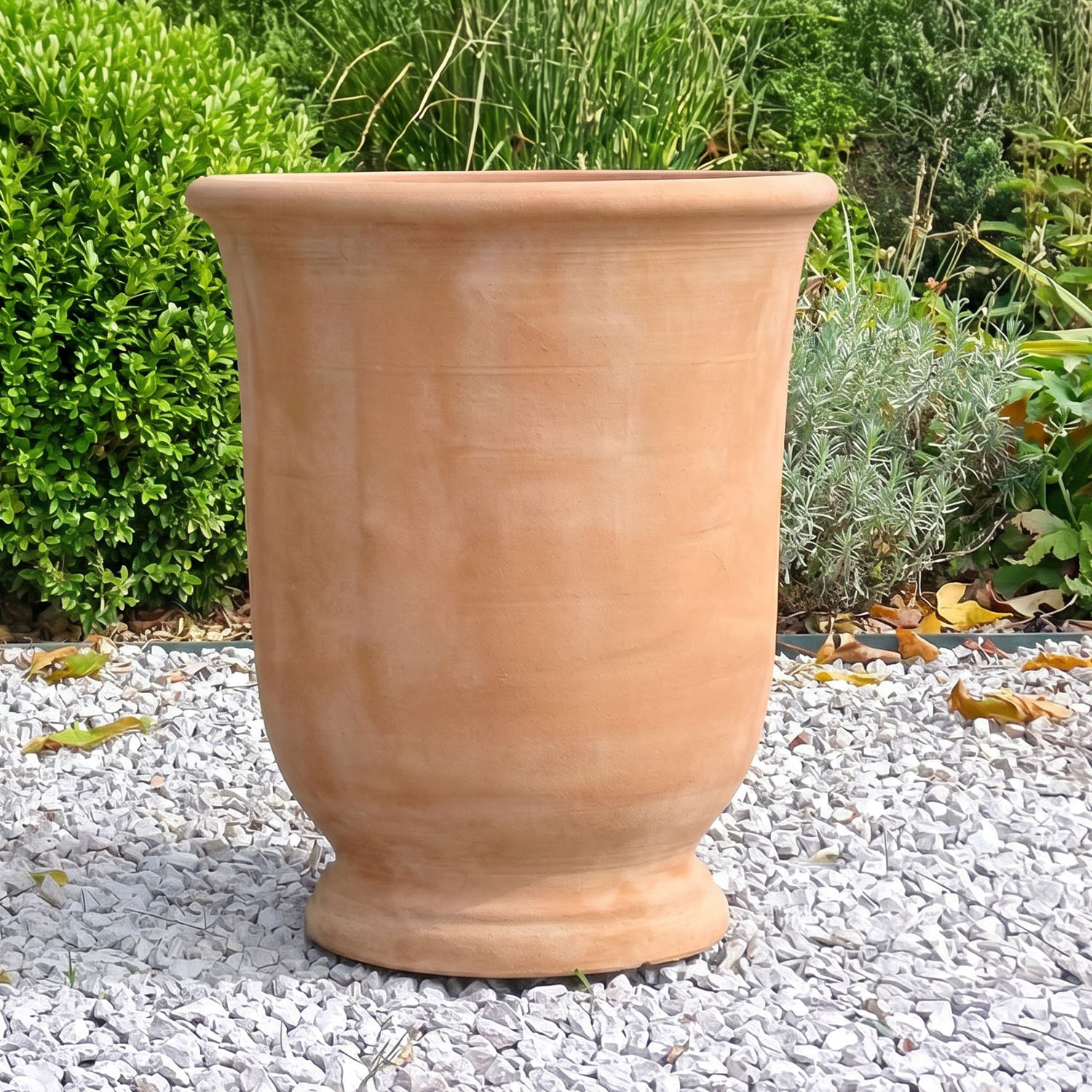 Tuscan Minimalist Garden Pot in Terracotta from Impruneta