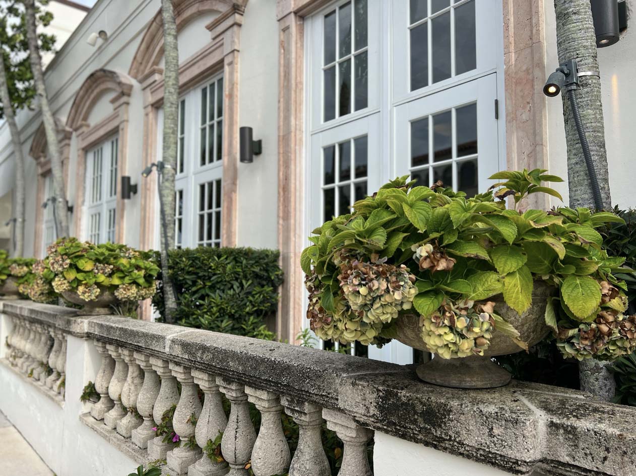 A Touch of Provence at Bice Palm Beach: Anduze Planters by Authentic Provence