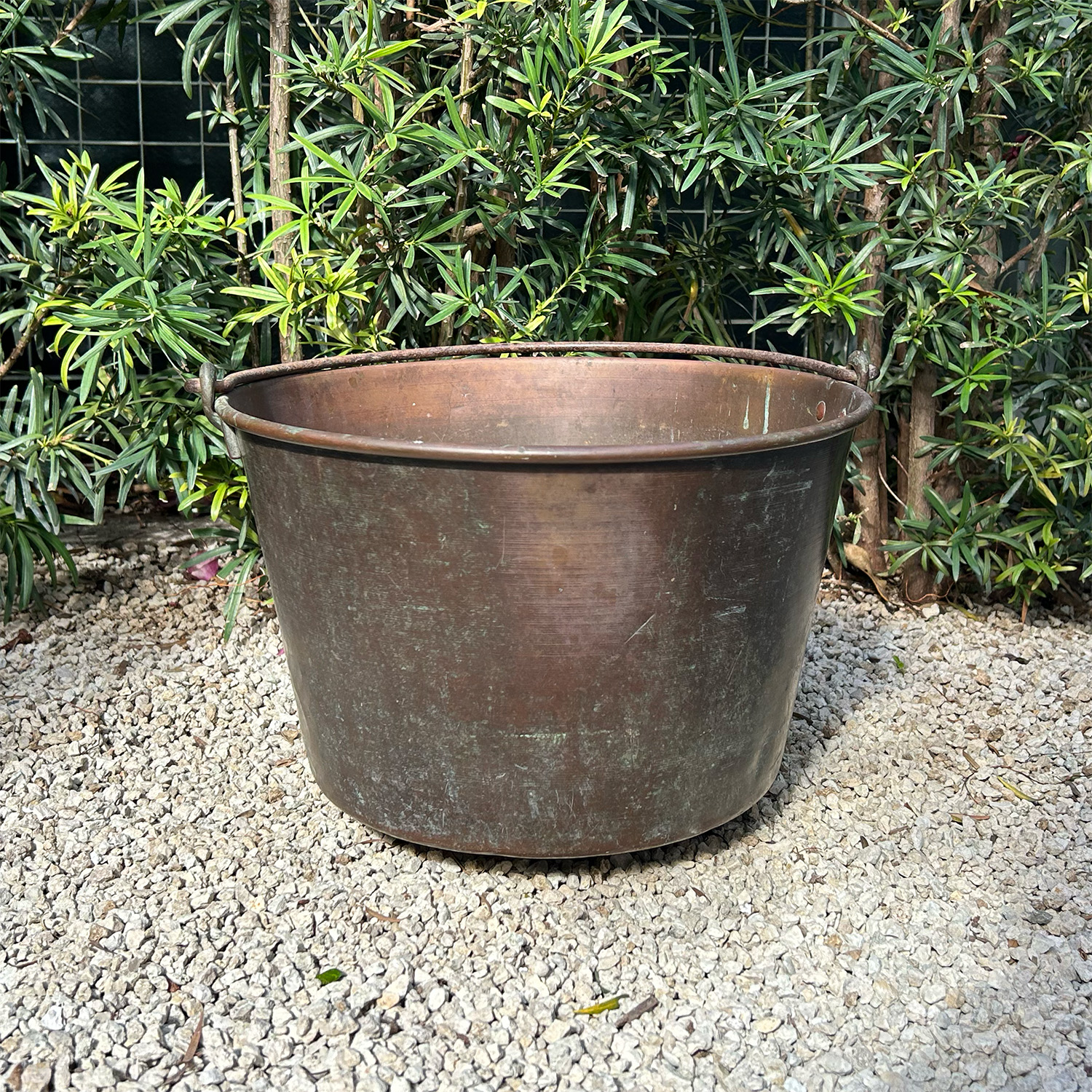 Antique English Copper Bucket