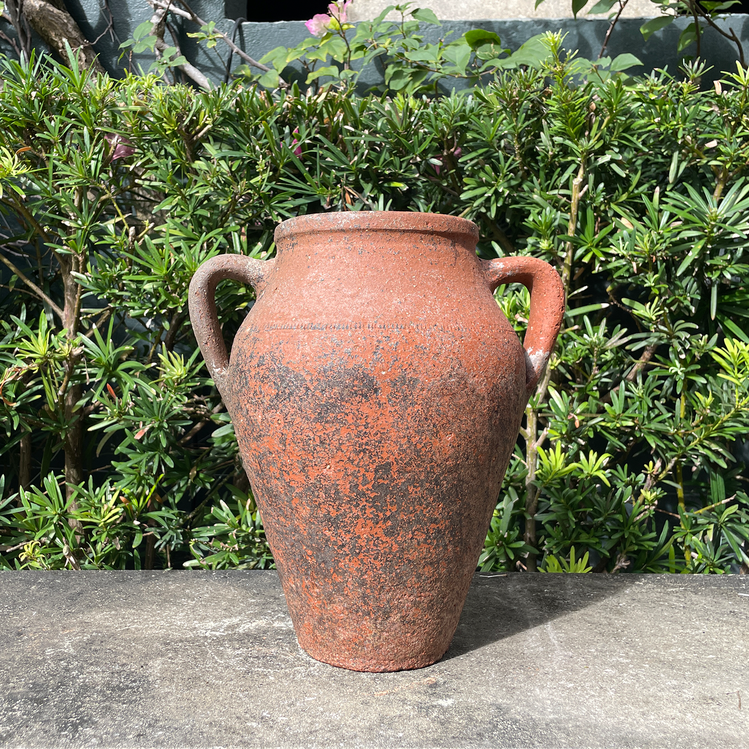 Traditional European Terracotta Oil Jar