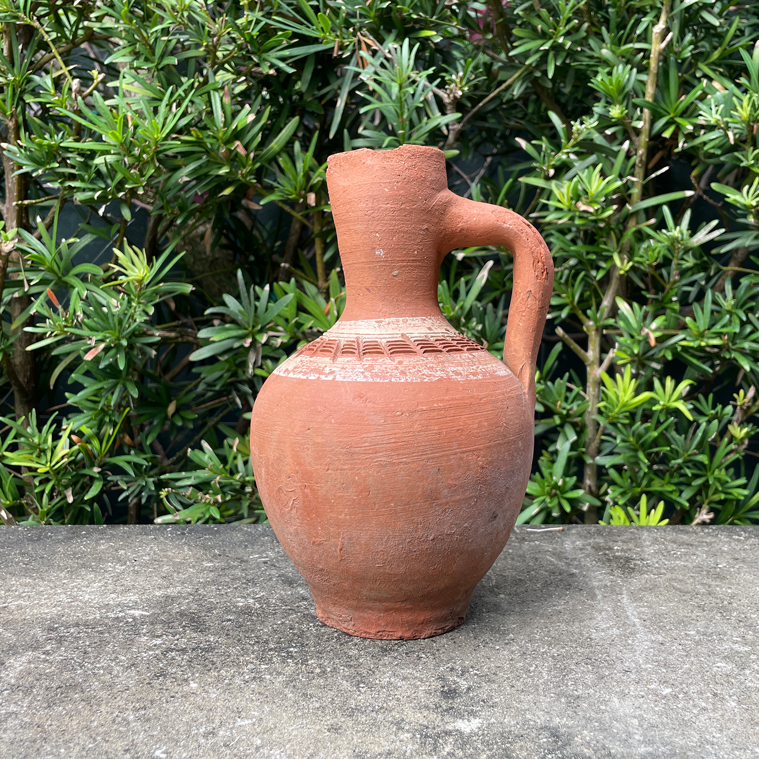 Antique European Terracotta Garden Vessel