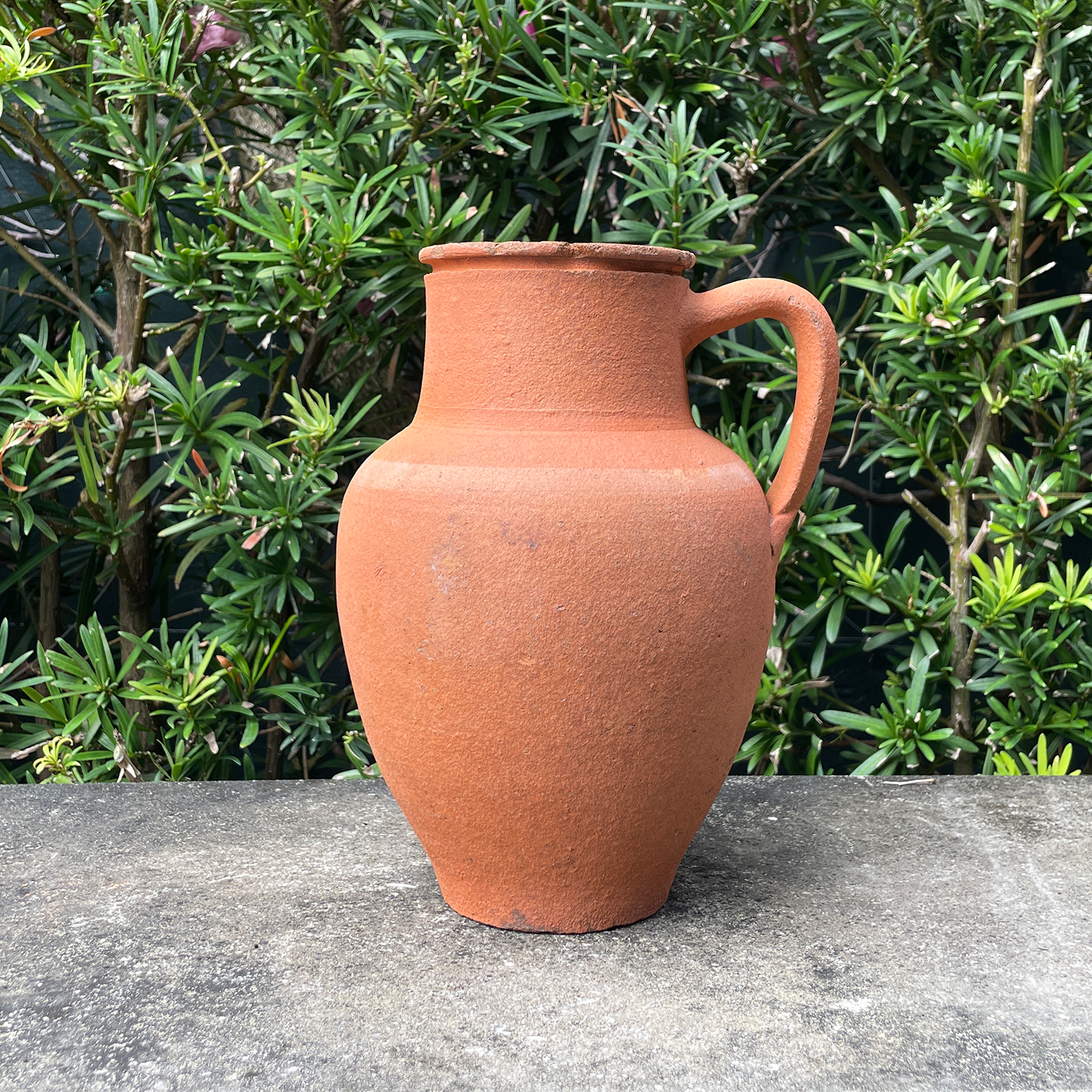 Rustic Mediterranean Terracotta Jar