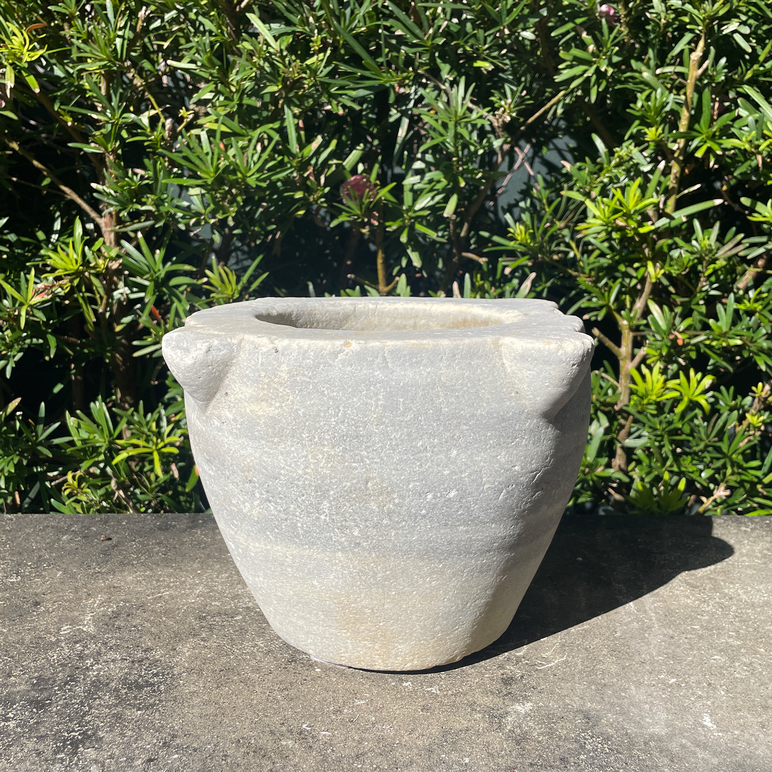 Antique Italian Marble Mortar and Pestle