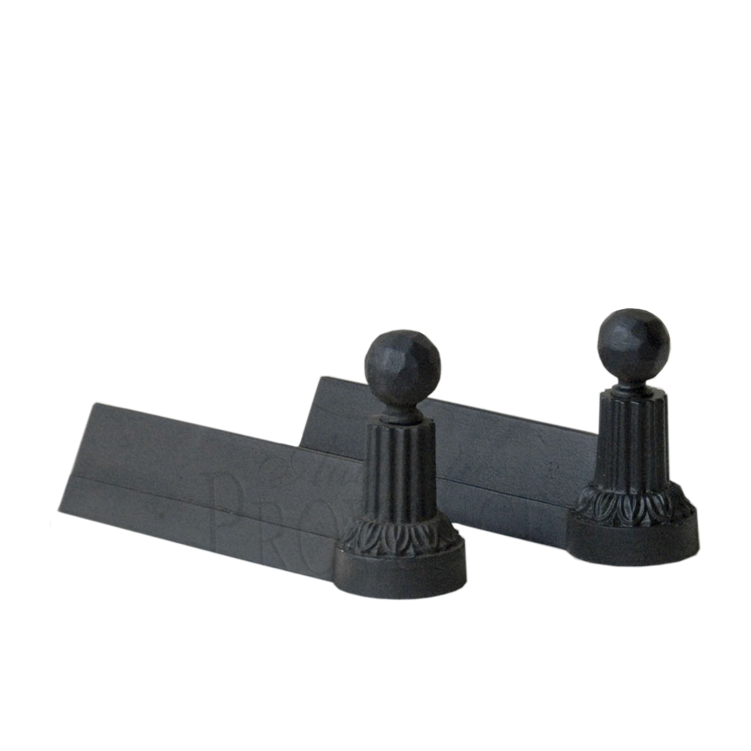 Sphere Noir Fire Dogs