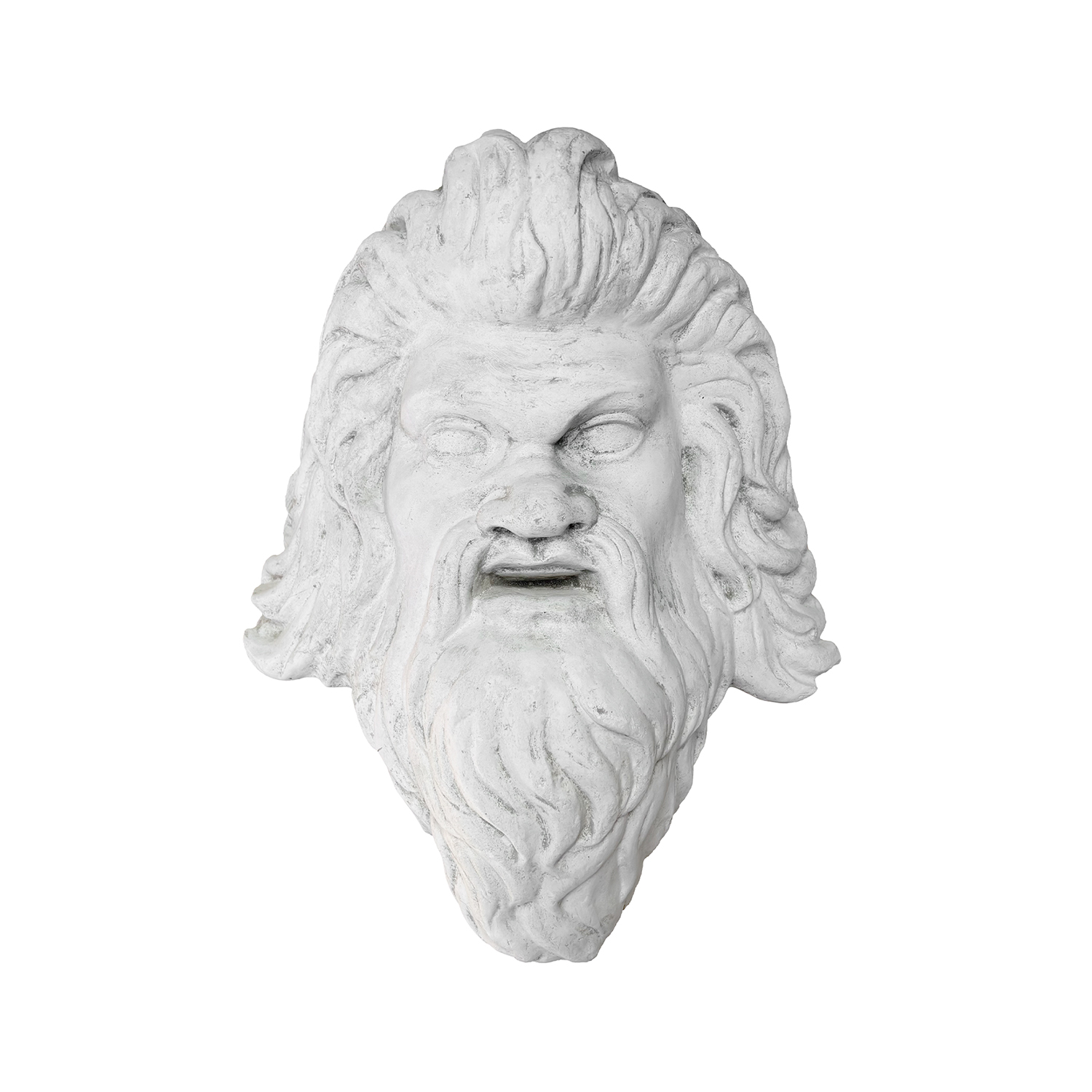 20th Century French Vintage Architectural Model Plaster of the Greek God Zeus