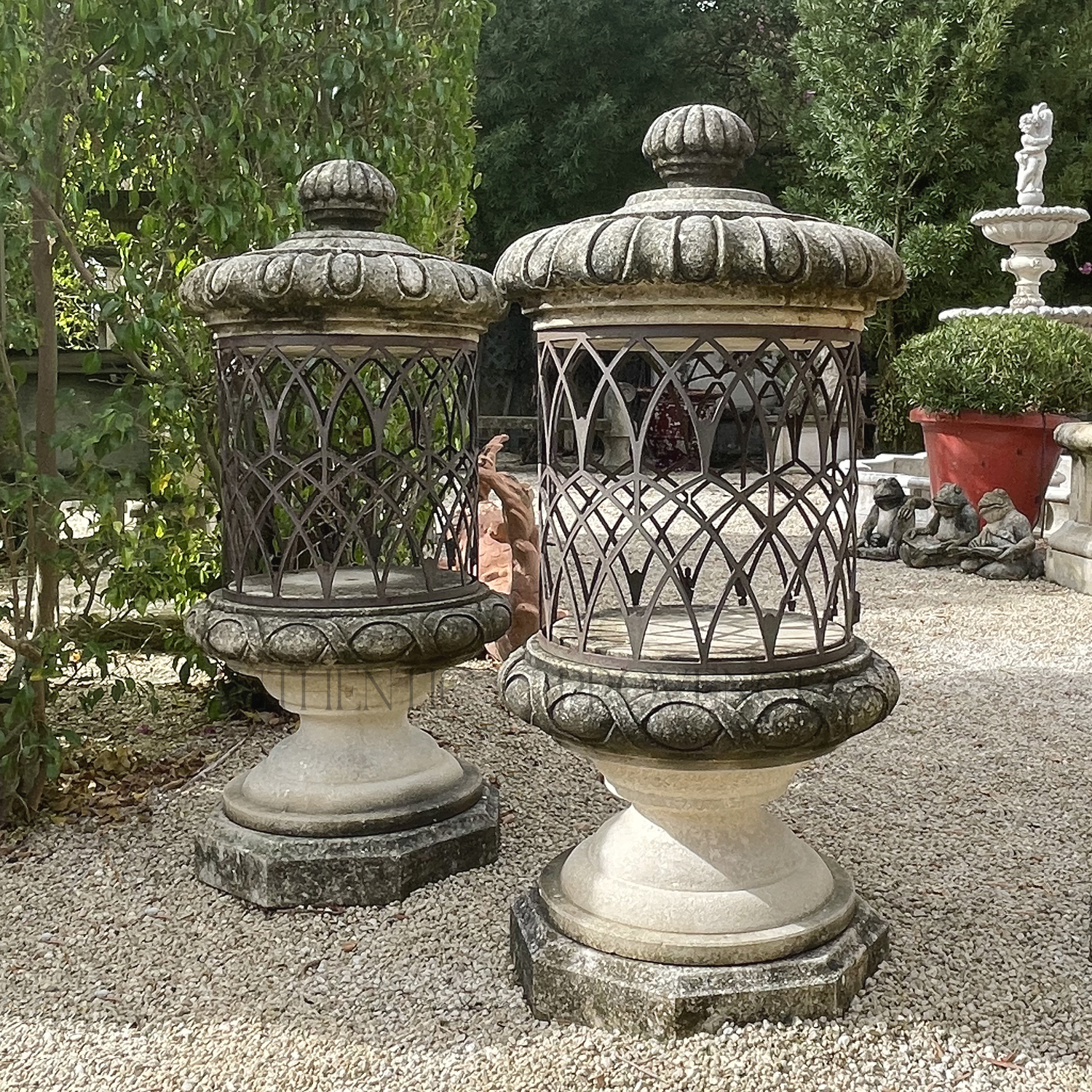 Pair of Italian Garden Lanterns 1930s