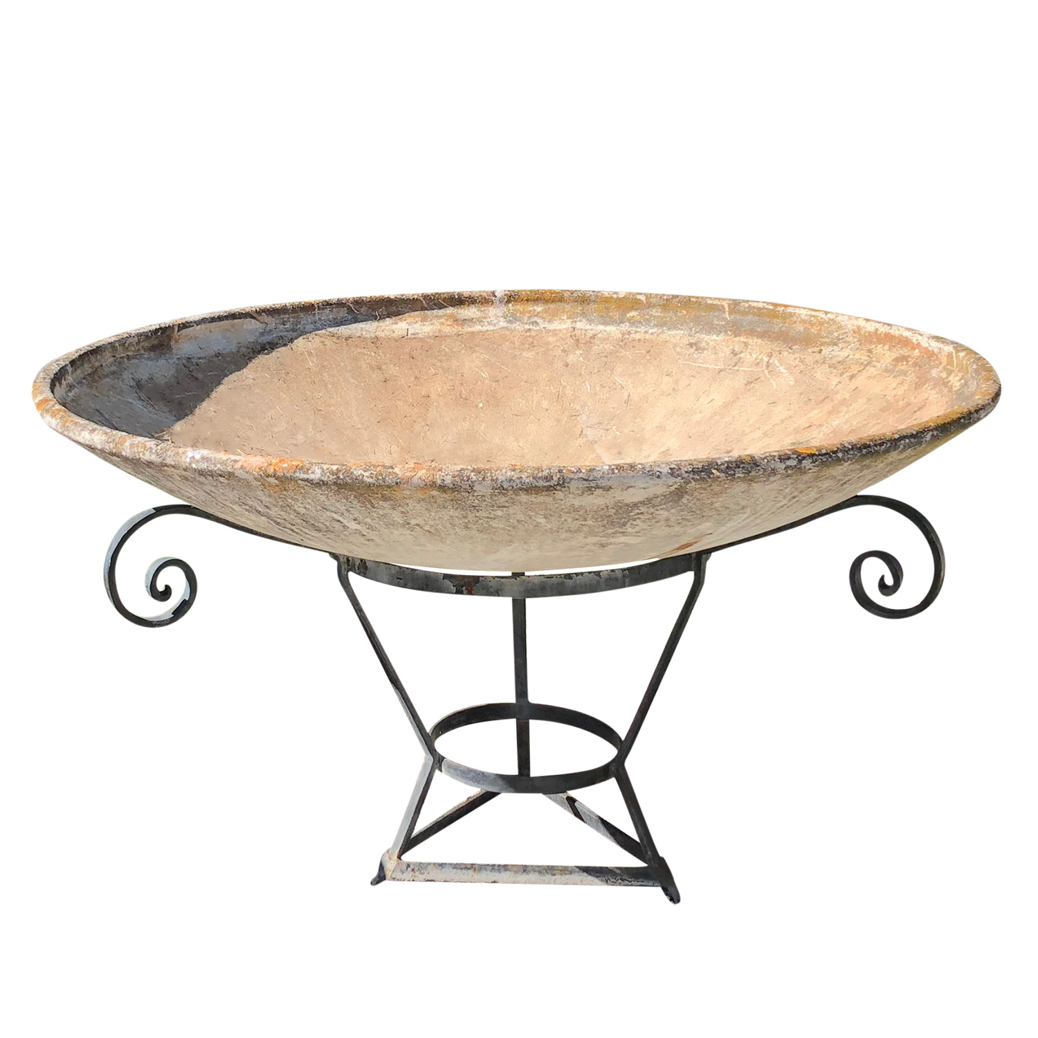 20th Century Swiss Modern Vintage Eternit Cement Garden Planter by Willy Guhl