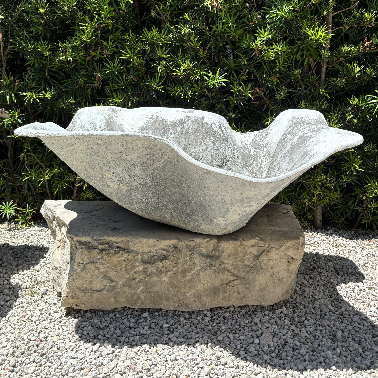 20th Century Swiss Vintage Elephant Ear Garden Planter by Willy Guhl & Eternit