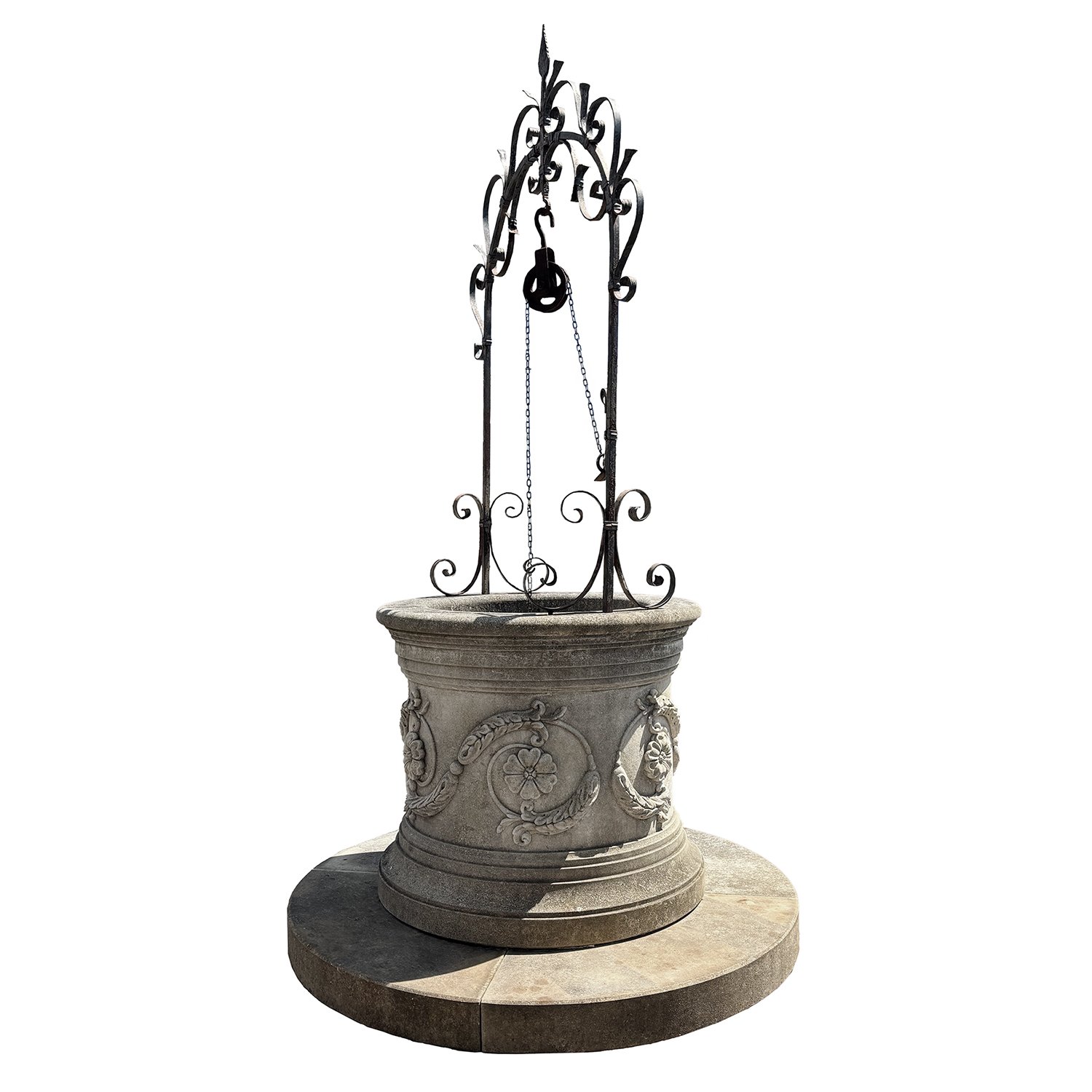 Wellhead with Acanthus Decor