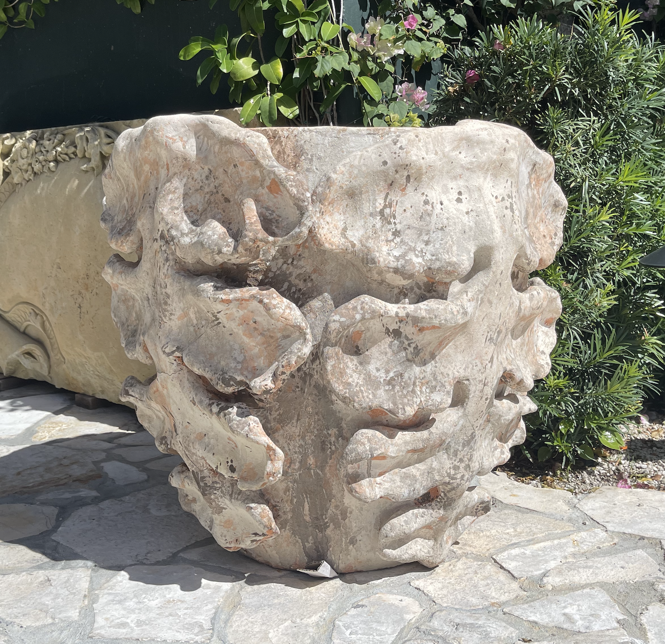 Acanthus Leaf Terracotta Planter