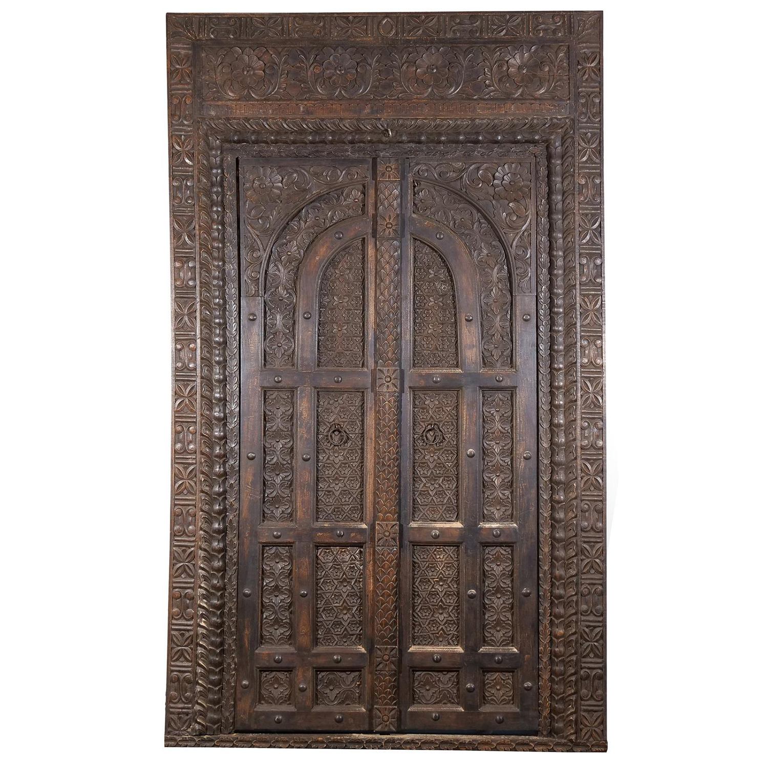 18th Century Italian Rococo Carved Frieze Wall Panel – Antique Oakwood Door