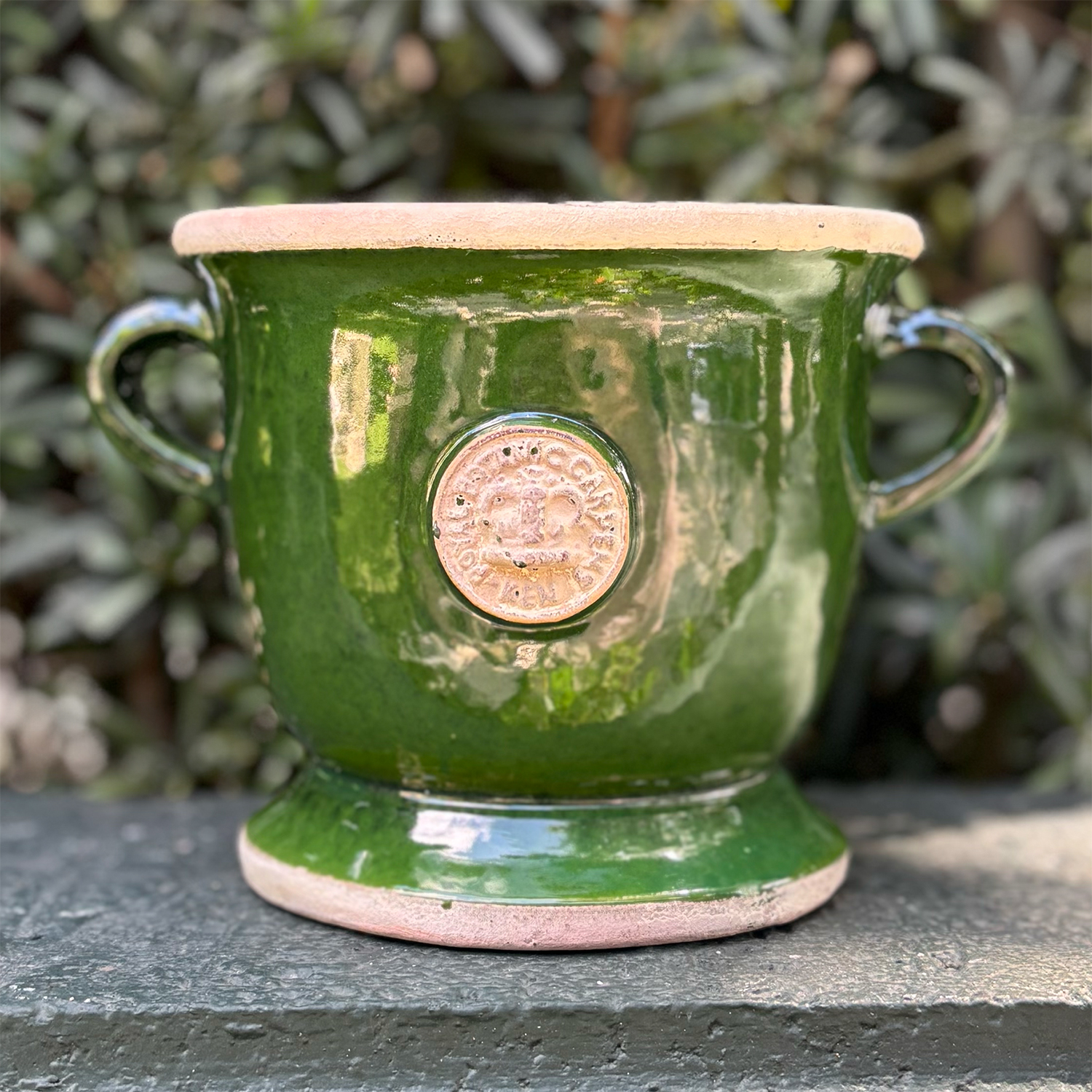 Lovell Cache Pot Forest Green