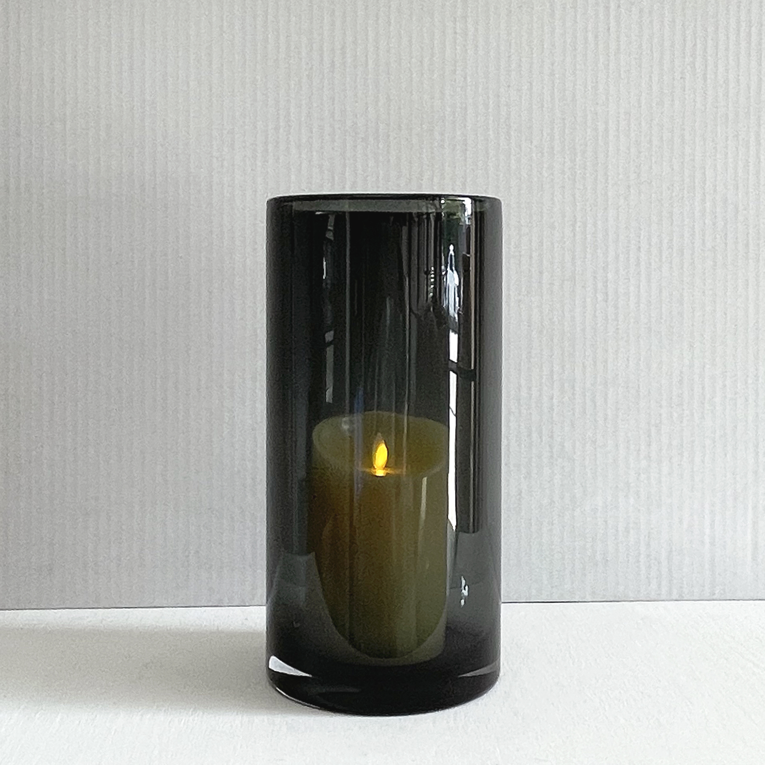 Black Cylinder Vase Chloé