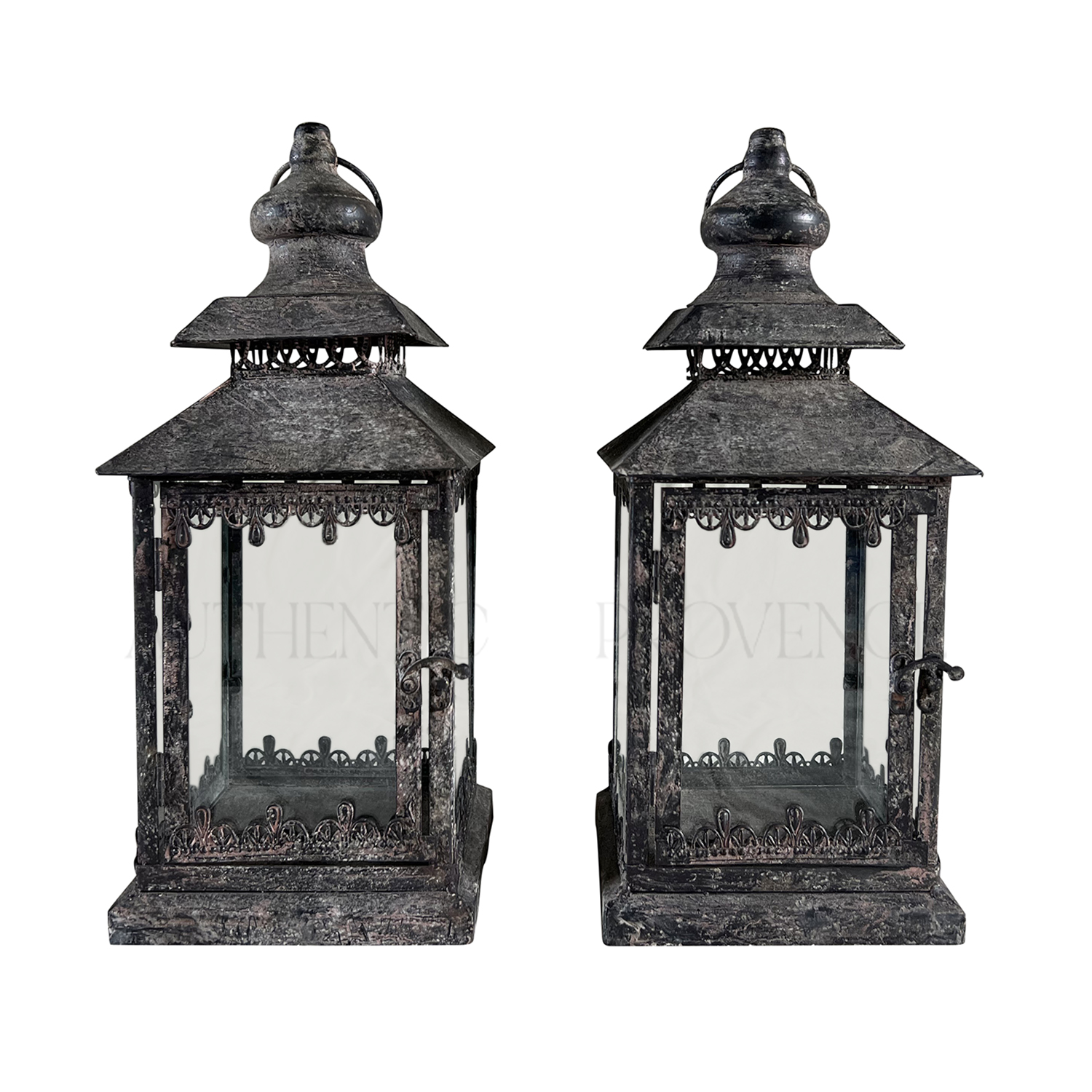 Pair of French Traditional Hurricanes