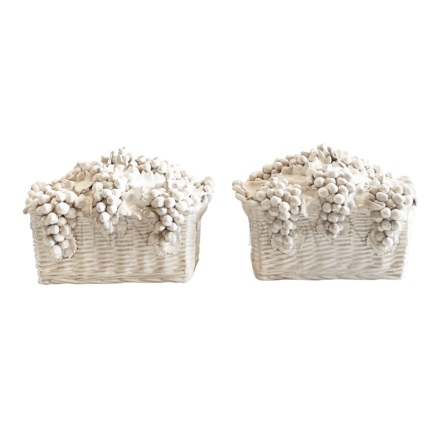 Pair of Italian Fruit Baskets