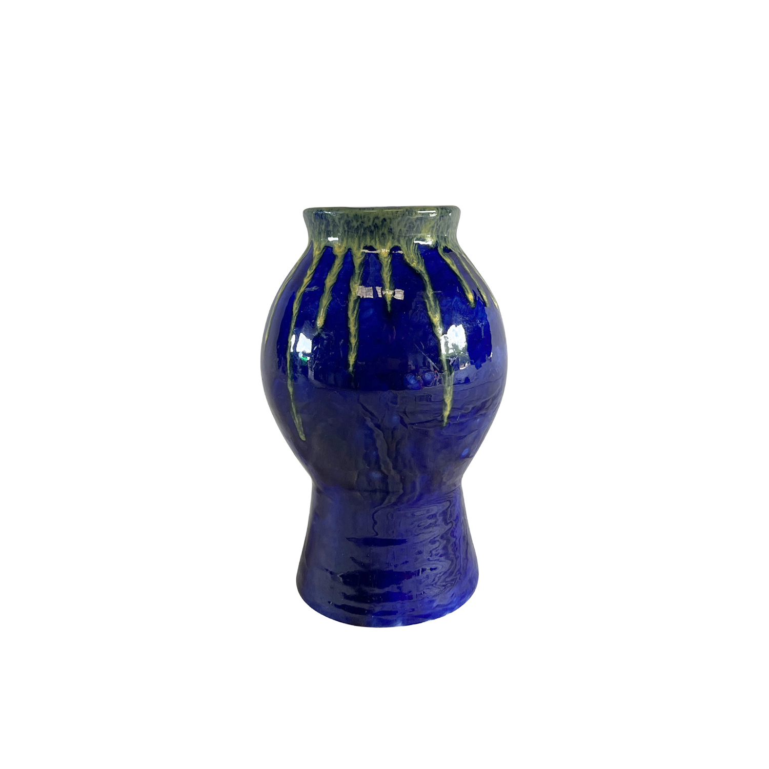 Late 20th Century Cobalt Blue Vase