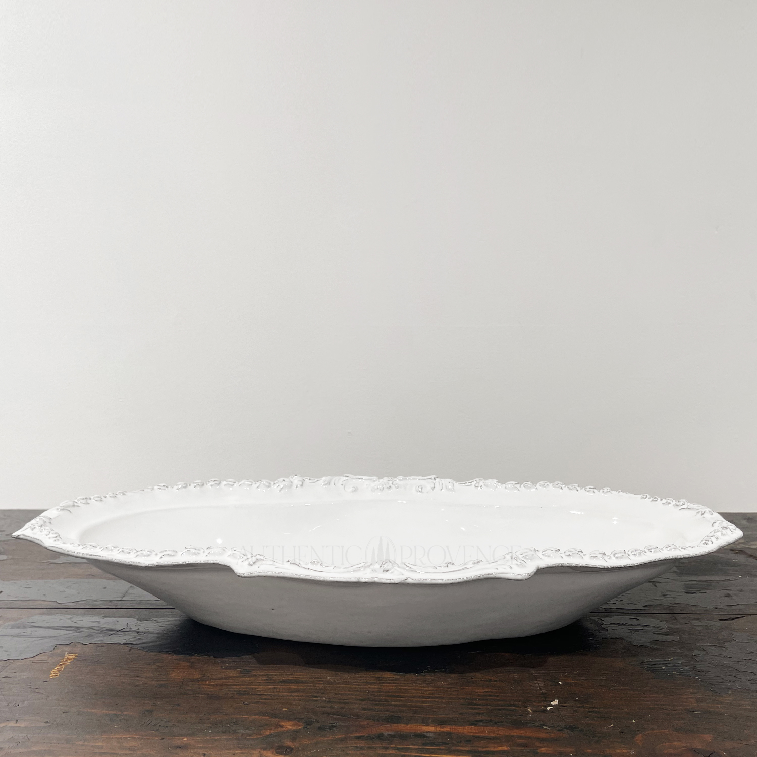 Deep Plate Faience Duc