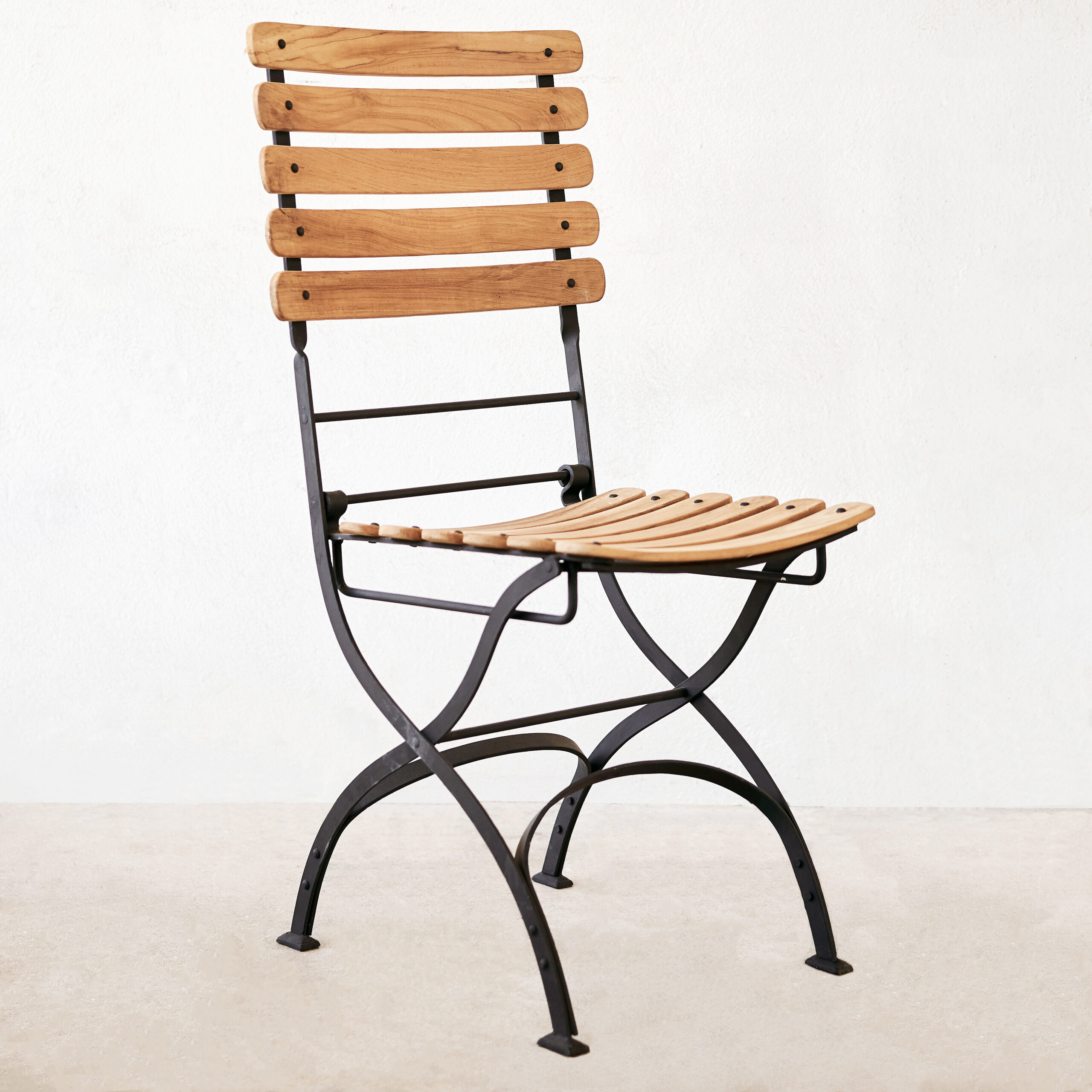 Set of Two French Bistro Chairs