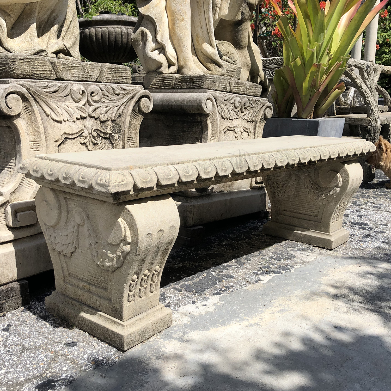 Pair of Benches Poits