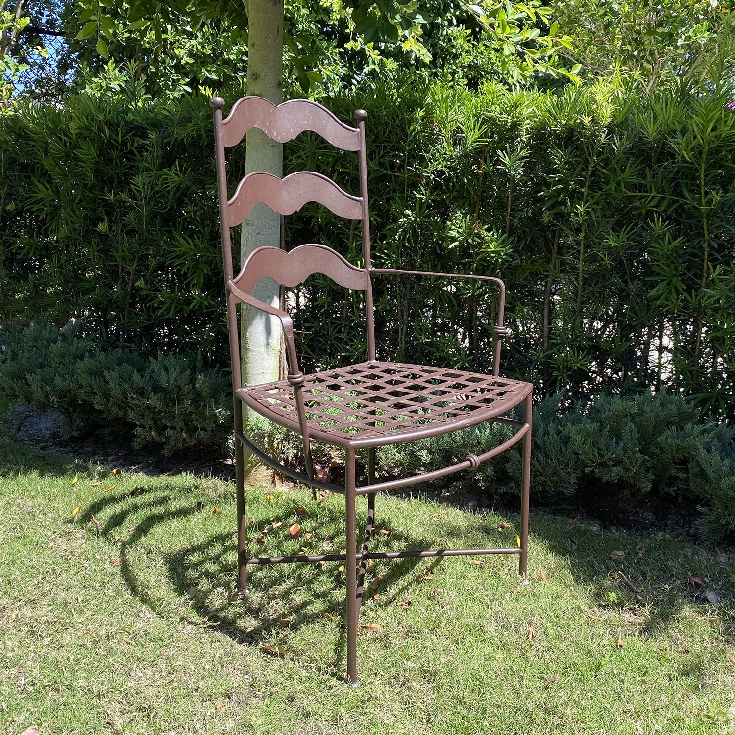 Anez Metal Armchair from France