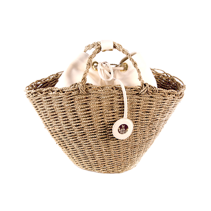 Italian Couture Handbag: Borsa Coffa Mare – Coconut