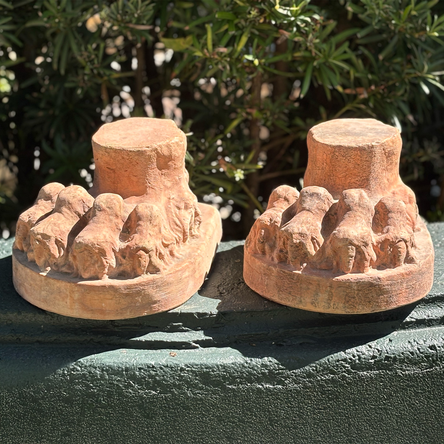 Terra Cotta Lion Paws