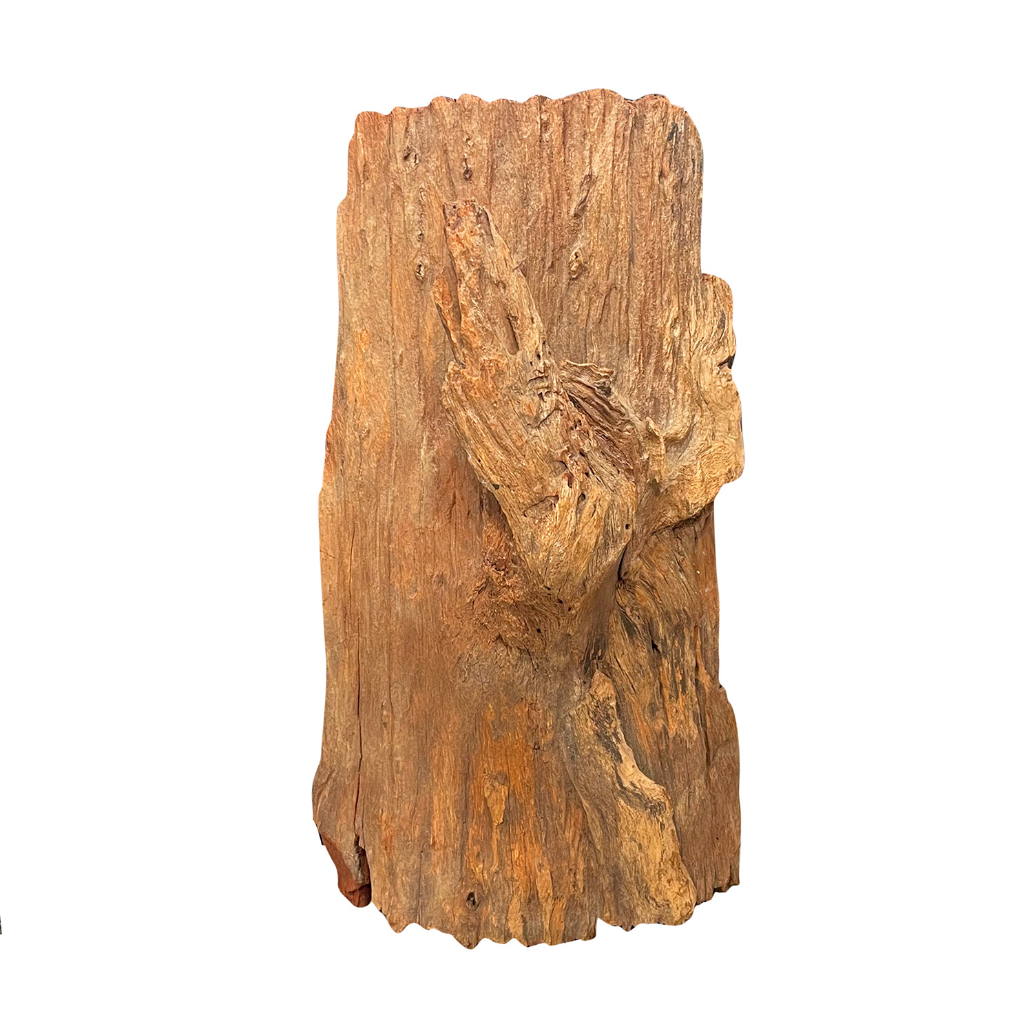 Wooden Brass Wall Aplique