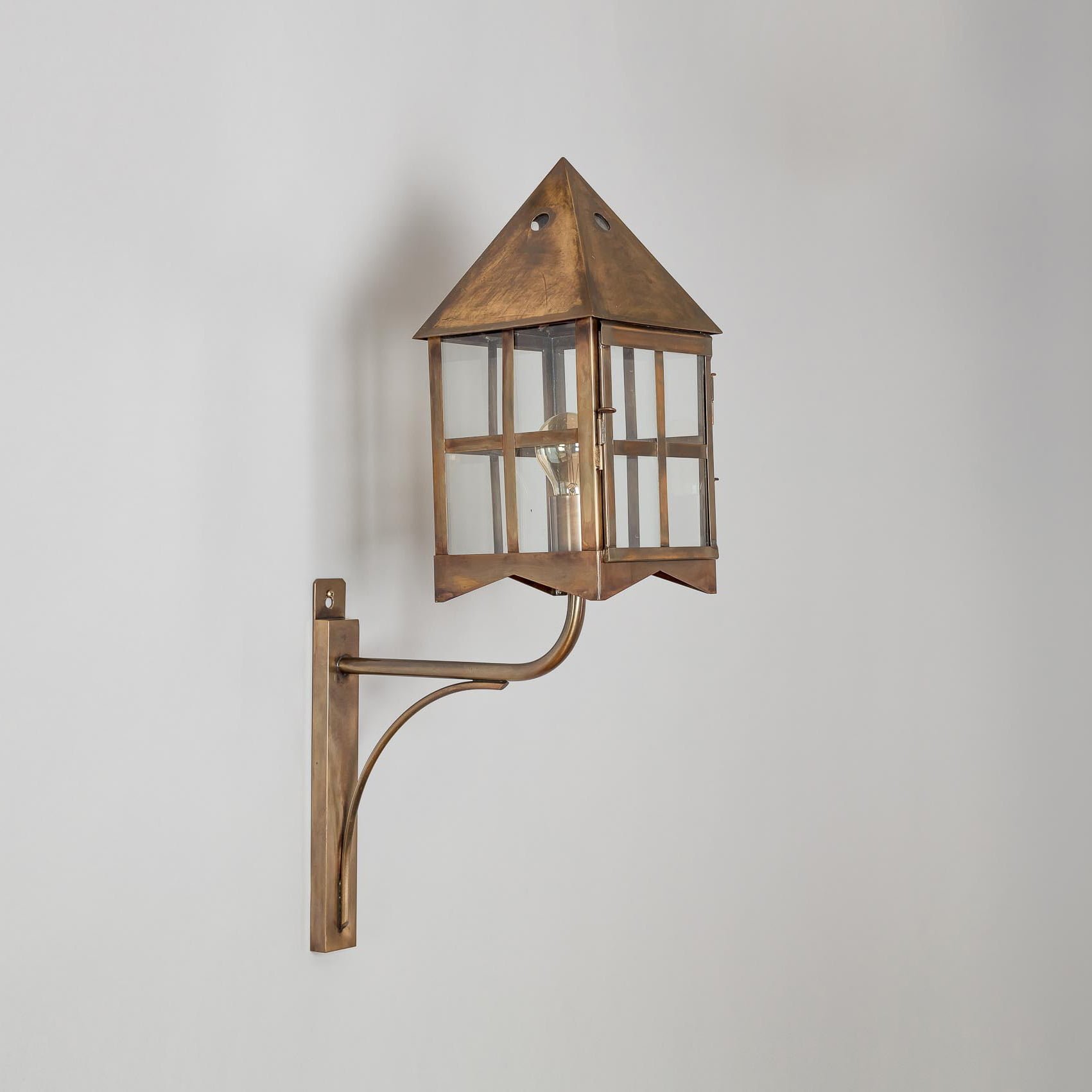 Pyramid Wall Lantern