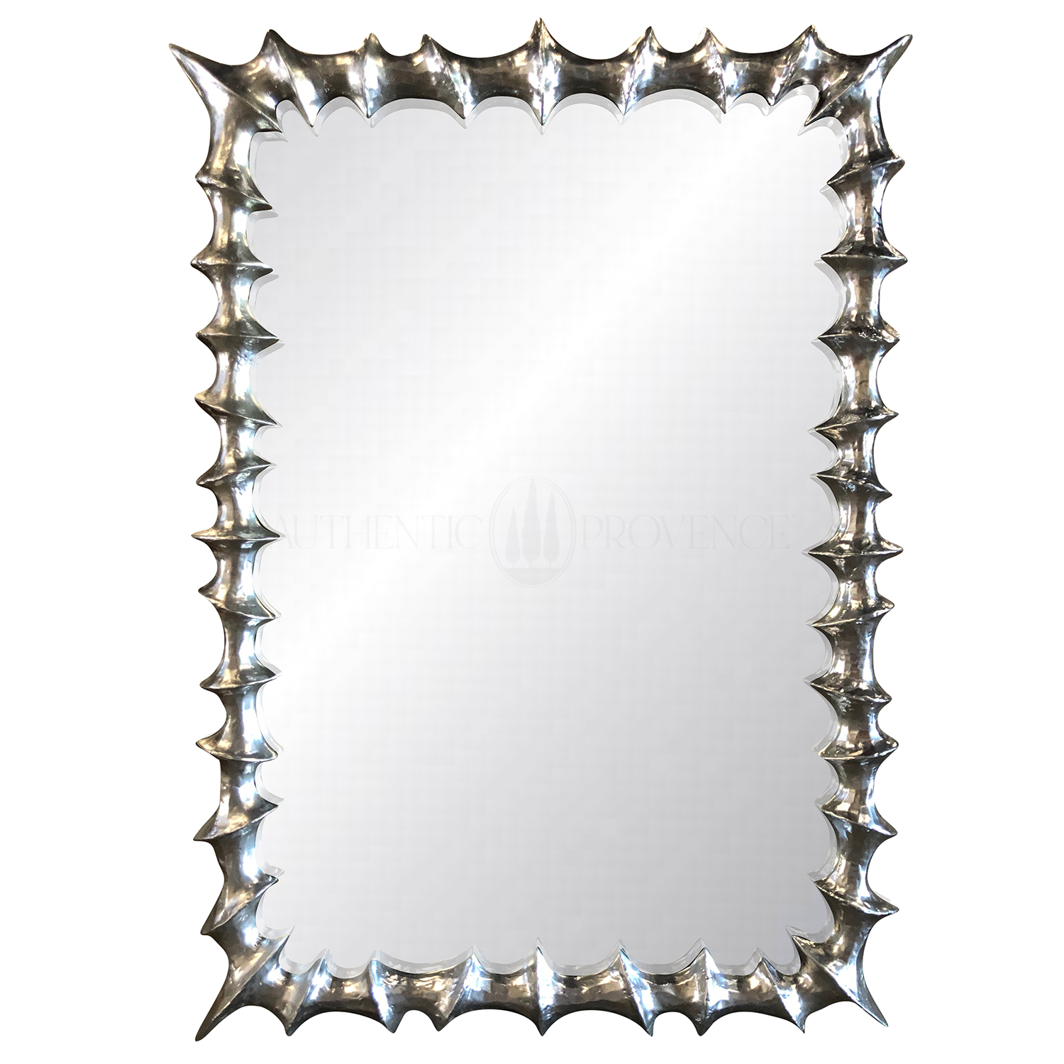21st Century French Metal Wall Glass Mirror, Miroir Corentin – Wall Décor